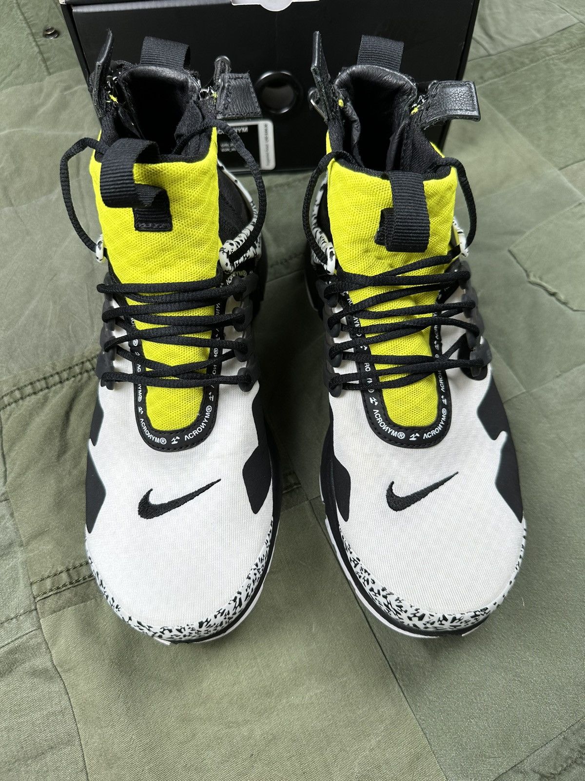 Acronym × Nike Air Presto Mid Dynamic Yellow Size US 7 / EU 40 - 4 Thumbnail