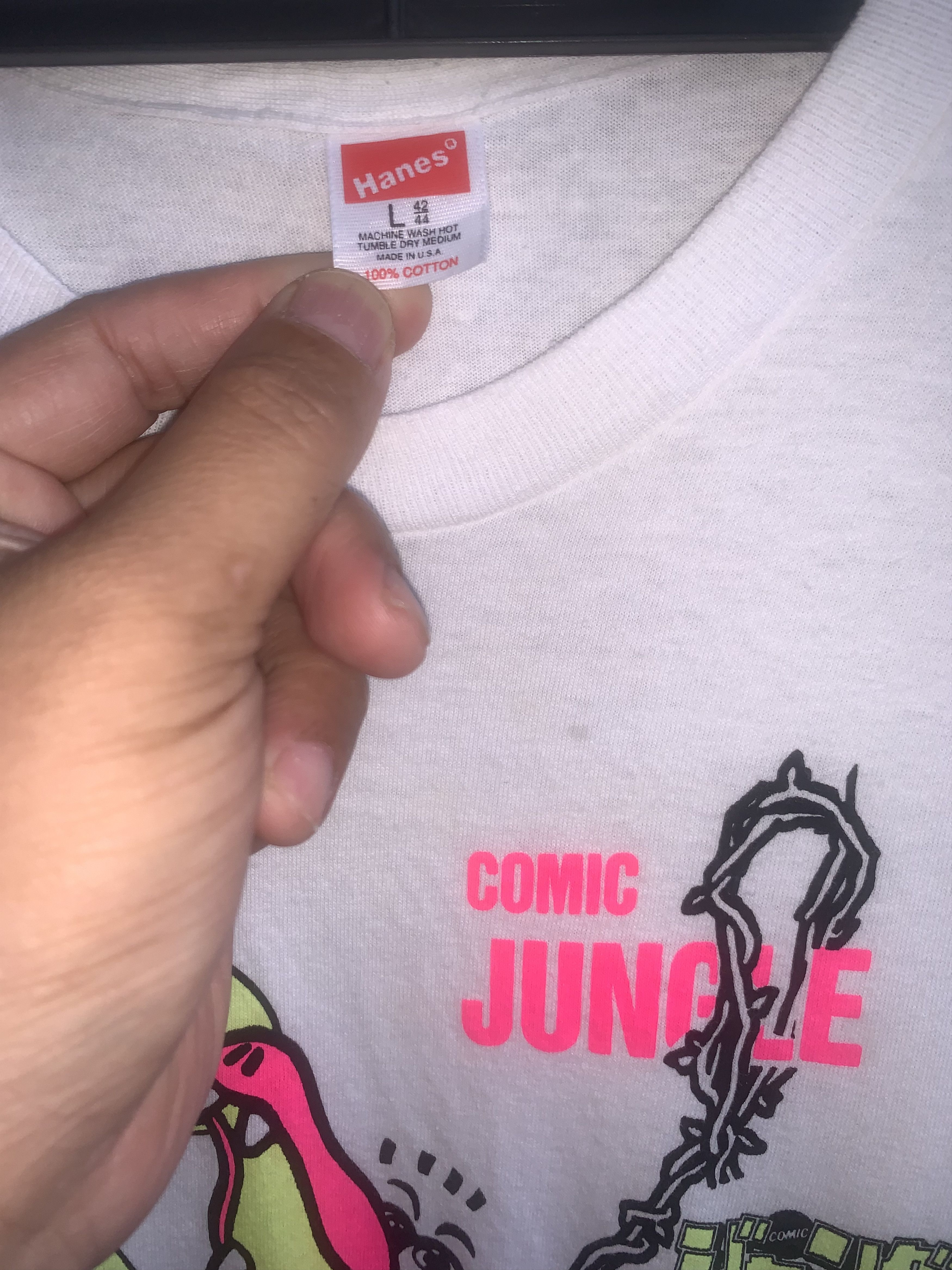 DC Comics × Hanes × Vintage Jungle Comic Vintage Shirt Size US M / EU 48-50 / 2 - 5 Thumbnail