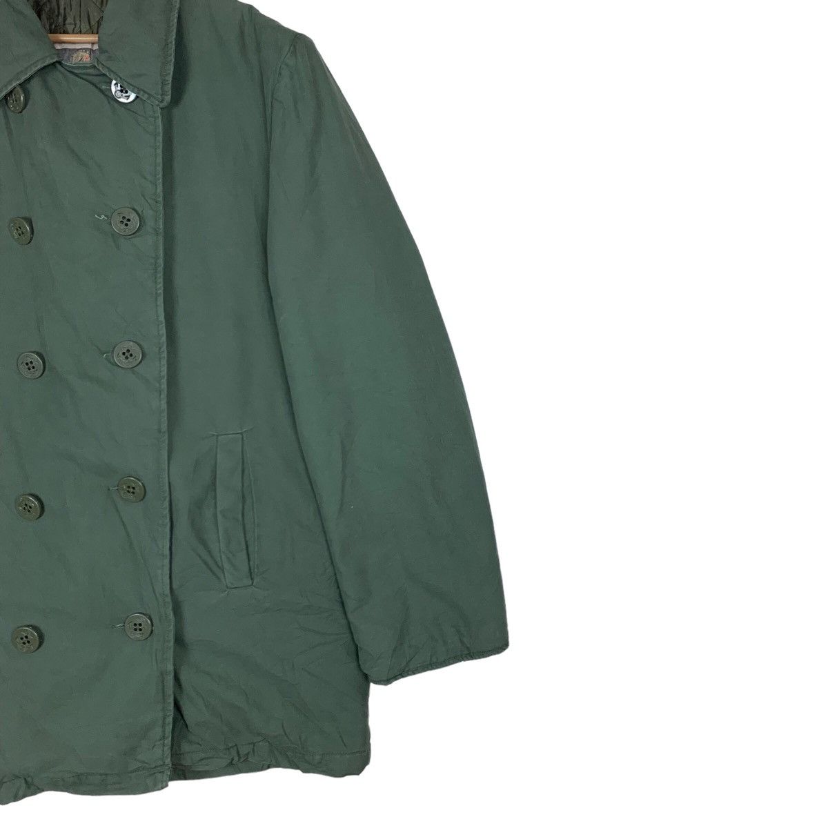 Rothco VINTAGE AVIREX PEACOAT IN GREEN XL SIZE Size US L / EU 52-54 / 3 - 3 Thumbnail
