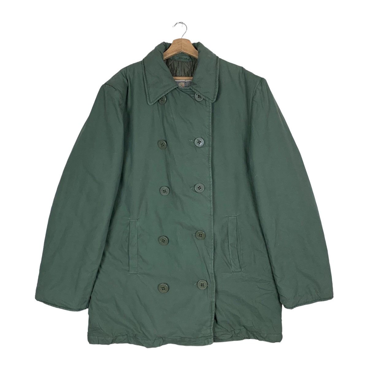 Rothco VINTAGE AVIREX PEACOAT IN GREEN XL SIZE Size US L / EU 52-54 / 3 - 1 Thumbnail