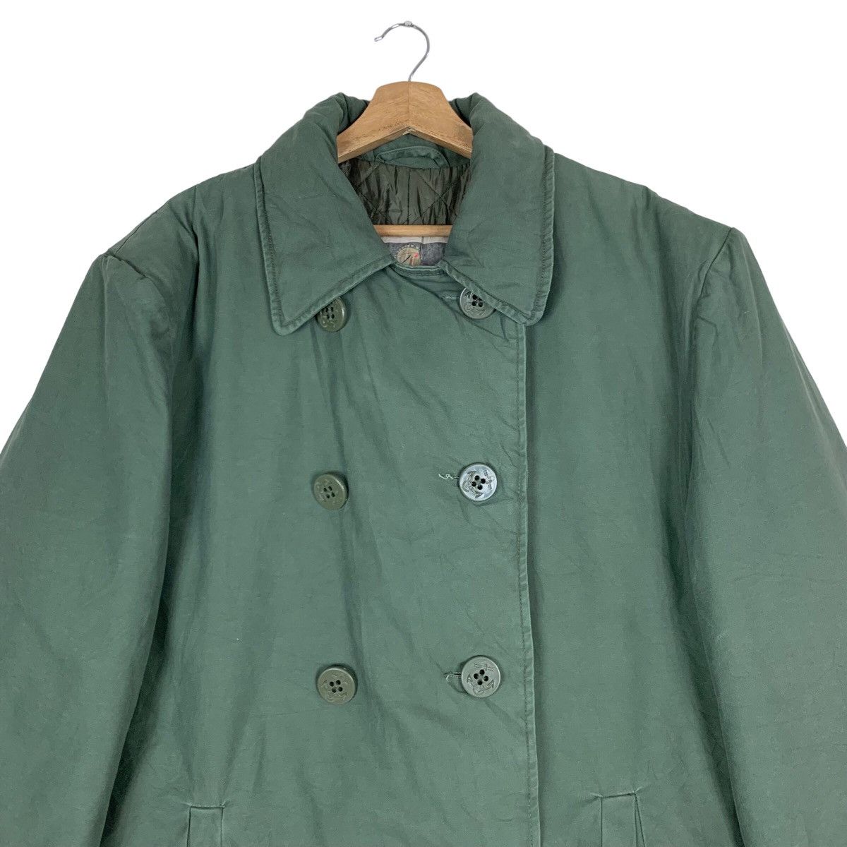 Rothco VINTAGE AVIREX PEACOAT IN GREEN XL SIZE Size US L / EU 52-54 / 3 - 2 Thumbnail