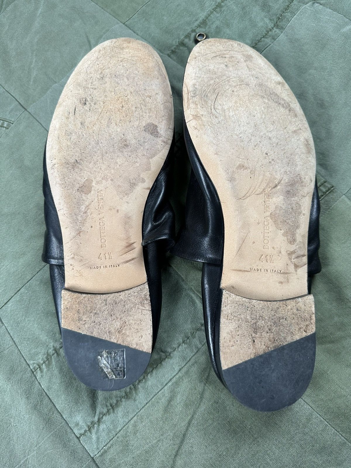 Bottega Veneta Leather Slip-on Shoe Size US 8.5 / EU 41-42 - 3 Thumbnail