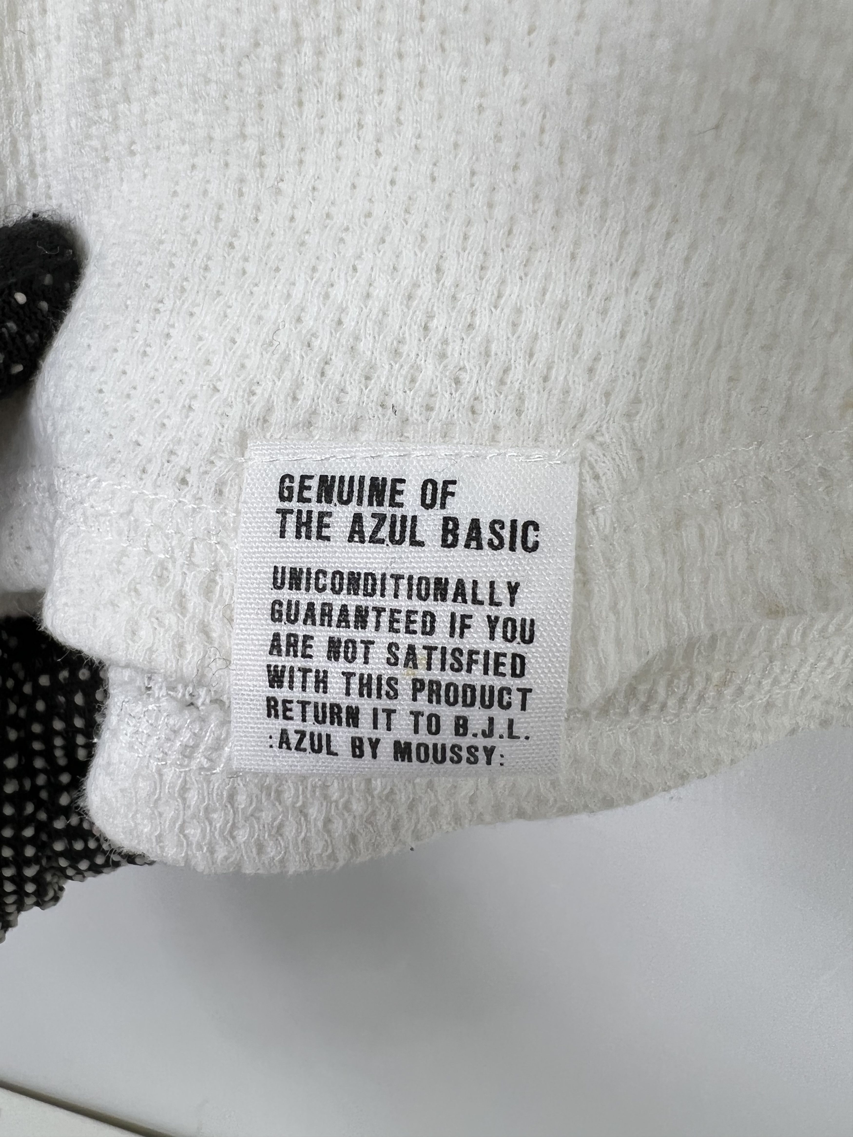 Mastermind Production Mastermind x Azul by Moussy Knit V neck t-shirt (M) GTMD252 Size M / US 6-8 / IT 42-44 - 5 Thumbnail