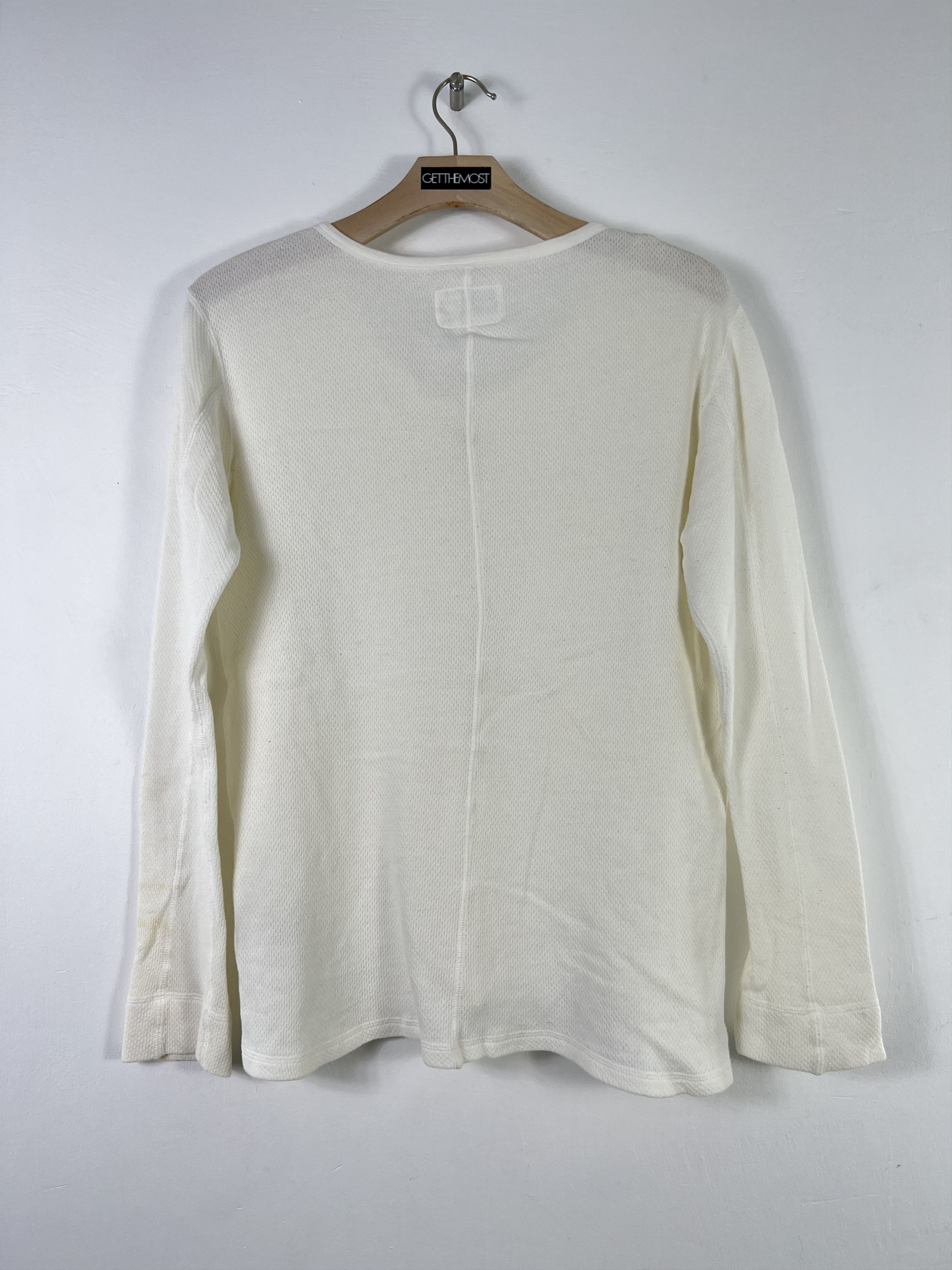 Mastermind Production Mastermind x Azul by Moussy Knit V neck t-shirt (M) GTMD252 Size M / US 6-8 / IT 42-44 - 3 Thumbnail