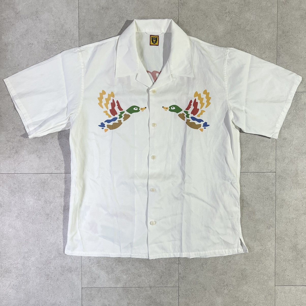 Human made Duck Aloha Botton Shirt in Rayon