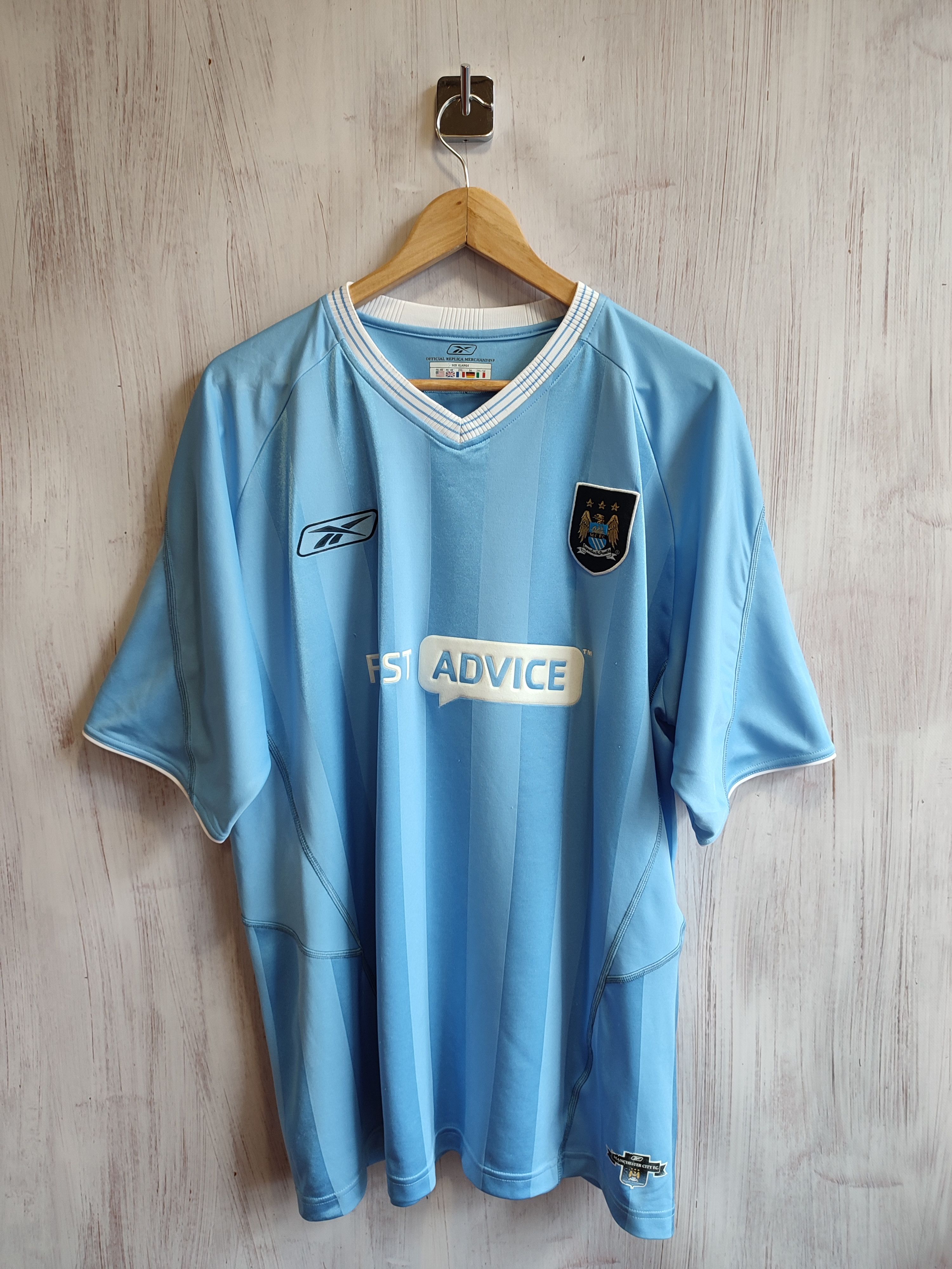 BIRMINGHAM CITY 2003 2004 HOME FOOTBALL SHIRT SOCCER JERSEY LE COQ