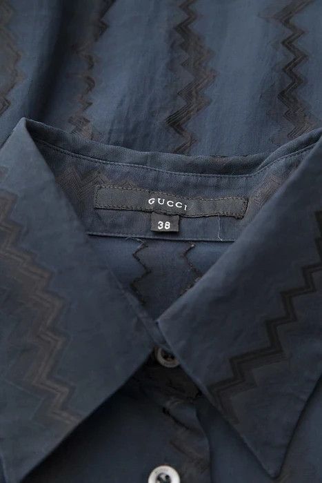 Gucci SS00 zig zag shirt Size XS / US 0-2 / IT 36-38 - 7 Thumbnail