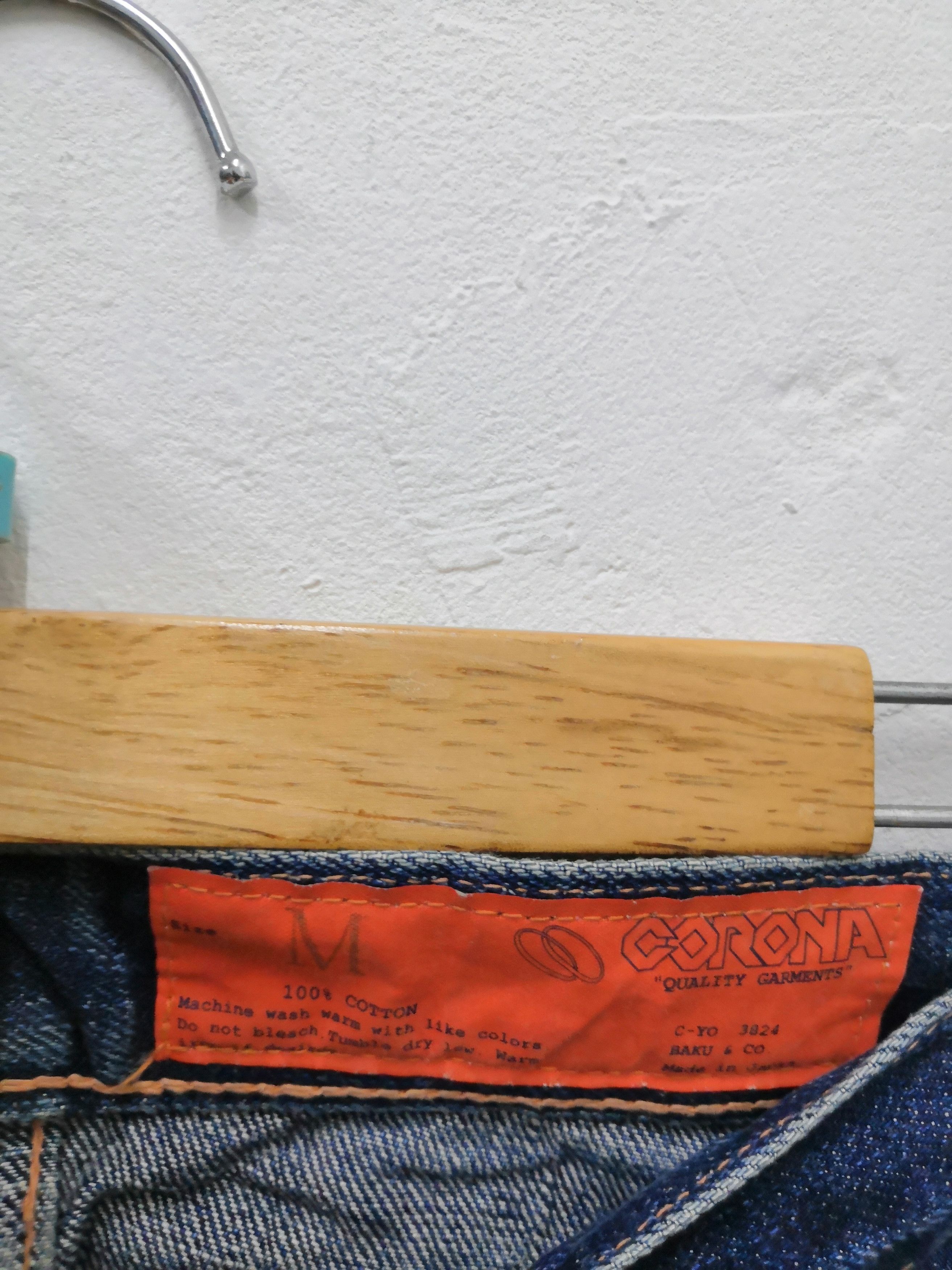 Japanese Brand ✨Need Gone Today ✨Corona Japanese Distressed Denim Jean Size US 32 / EU 48 - 9 Thumbnail