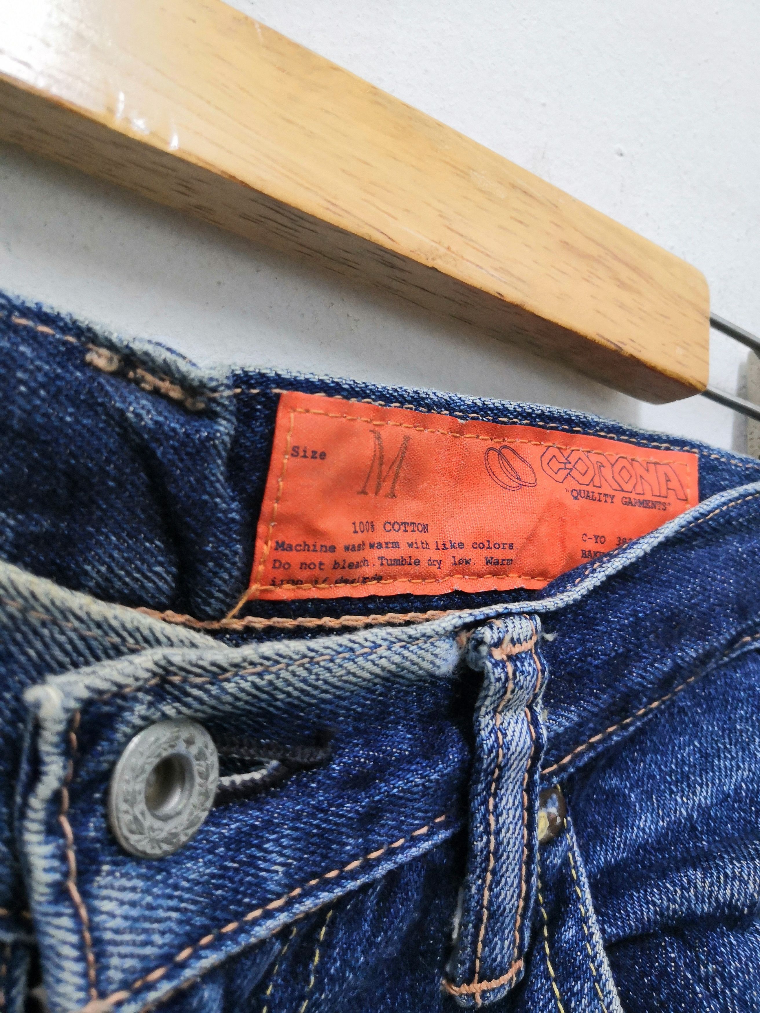 Japanese Brand ✨Need Gone Today ✨Corona Japanese Distressed Denim Jean Size US 32 / EU 48 - 3 Thumbnail