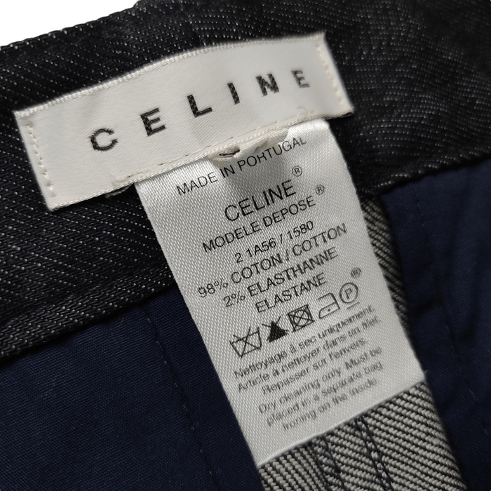 Celine CELINE Modele Depose Elastic Black Denim | Grailed