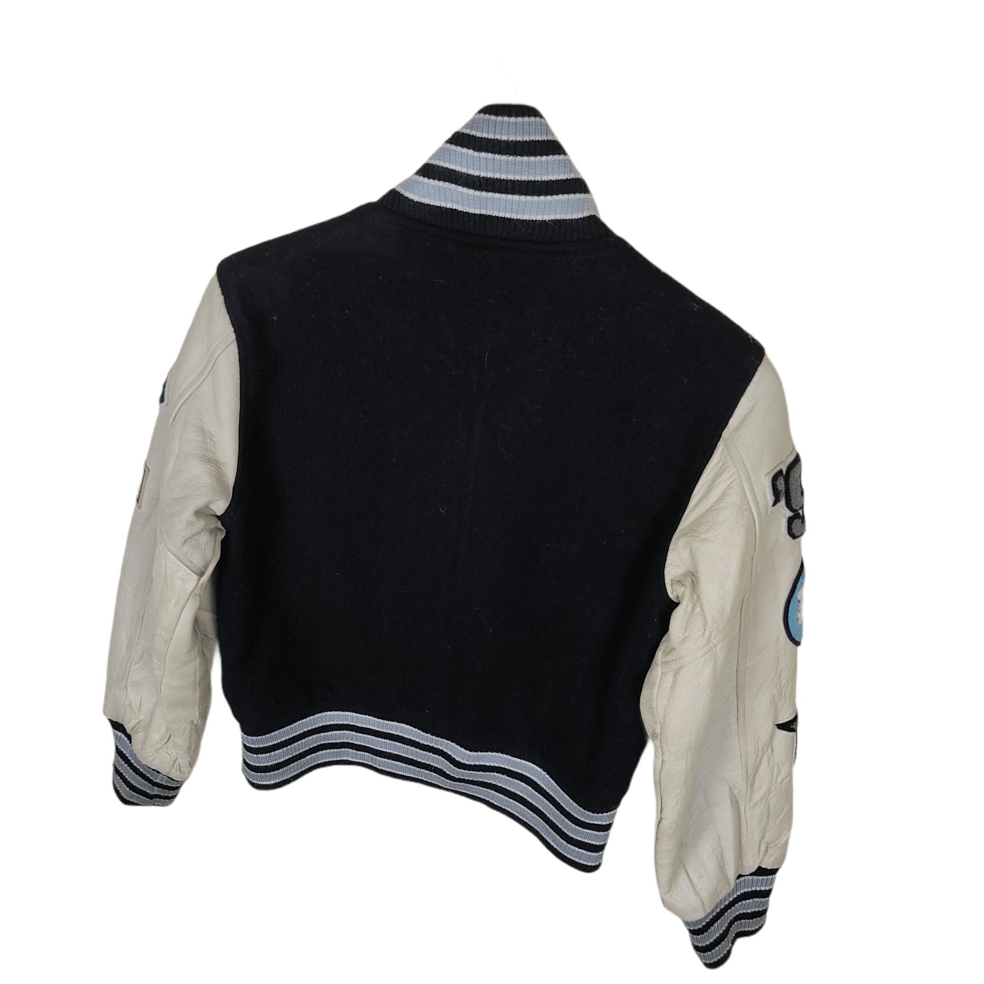 Japanese Brand × Vintage Vintage SUPER LOVERS Leather Varsity Jacket Size M / US 6-8 / IT 42-44 - 8 Thumbnail