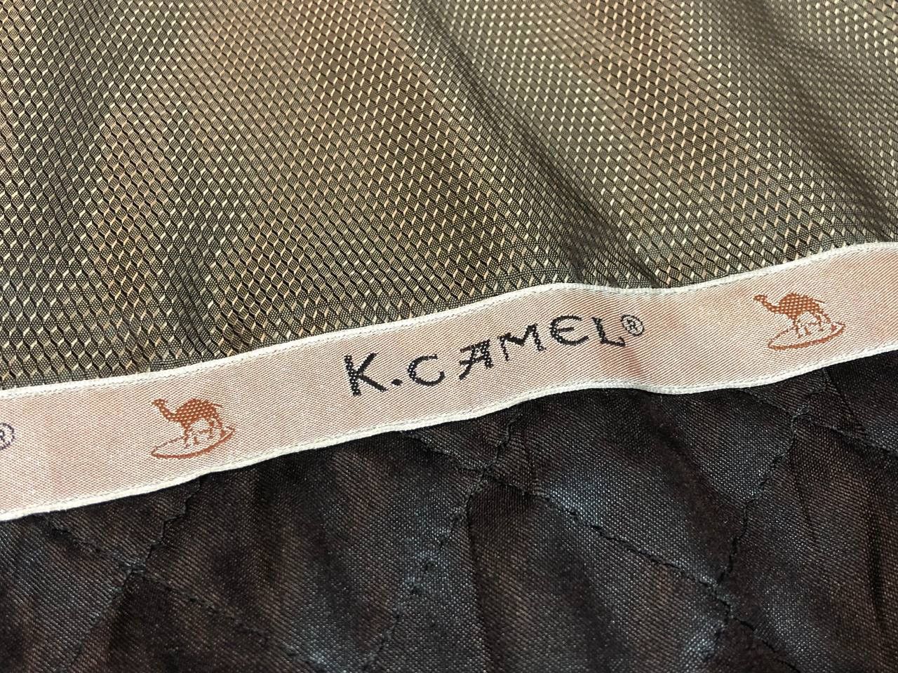 Camel Camel Vintage Leather Jacket Size US XL / EU 56 / 4 - 13 Thumbnail