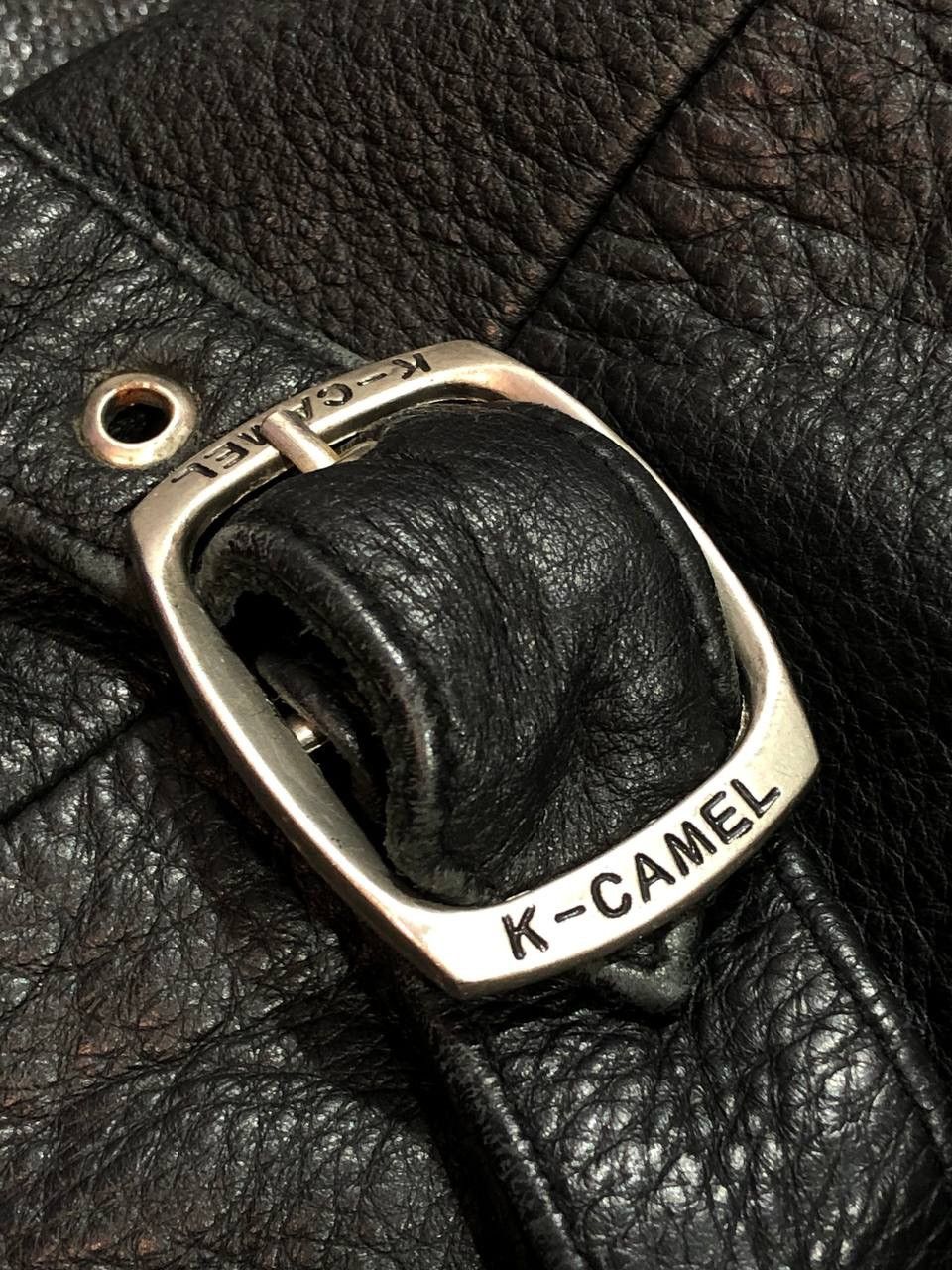 Camel Camel Vintage Leather Jacket Size US XL / EU 56 / 4 - 9 Thumbnail