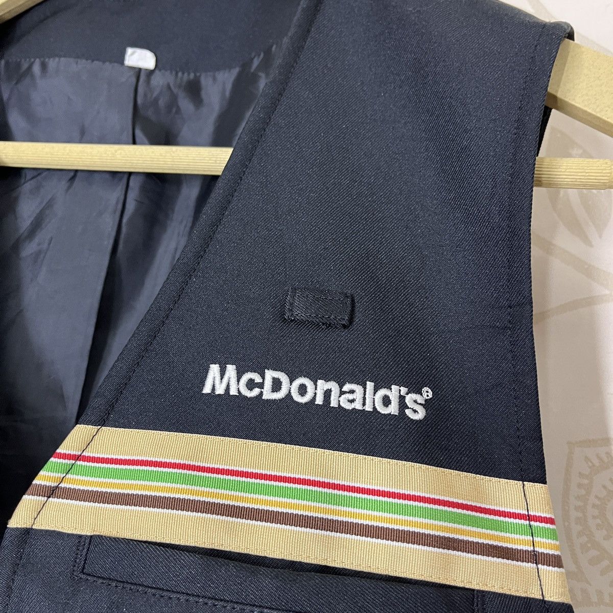 Uniform Wares Vintage McDonalds Japan Workers Uniform Vest Collector Item Size US S / EU 44-46 / 1 - 6 Thumbnail