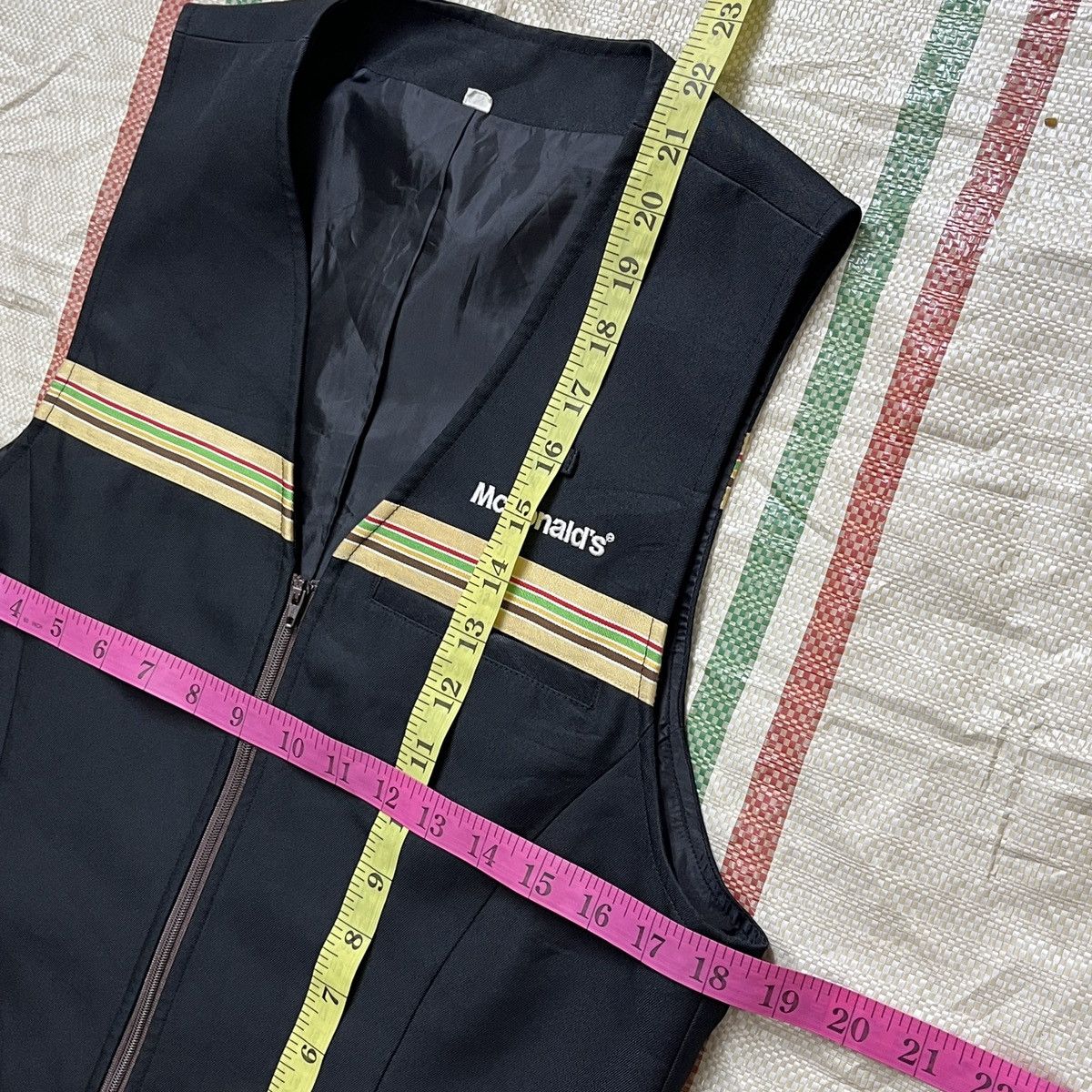 Uniform Wares Vintage McDonalds Japan Workers Uniform Vest Collector Item Size US S / EU 44-46 / 1 - 3 Thumbnail