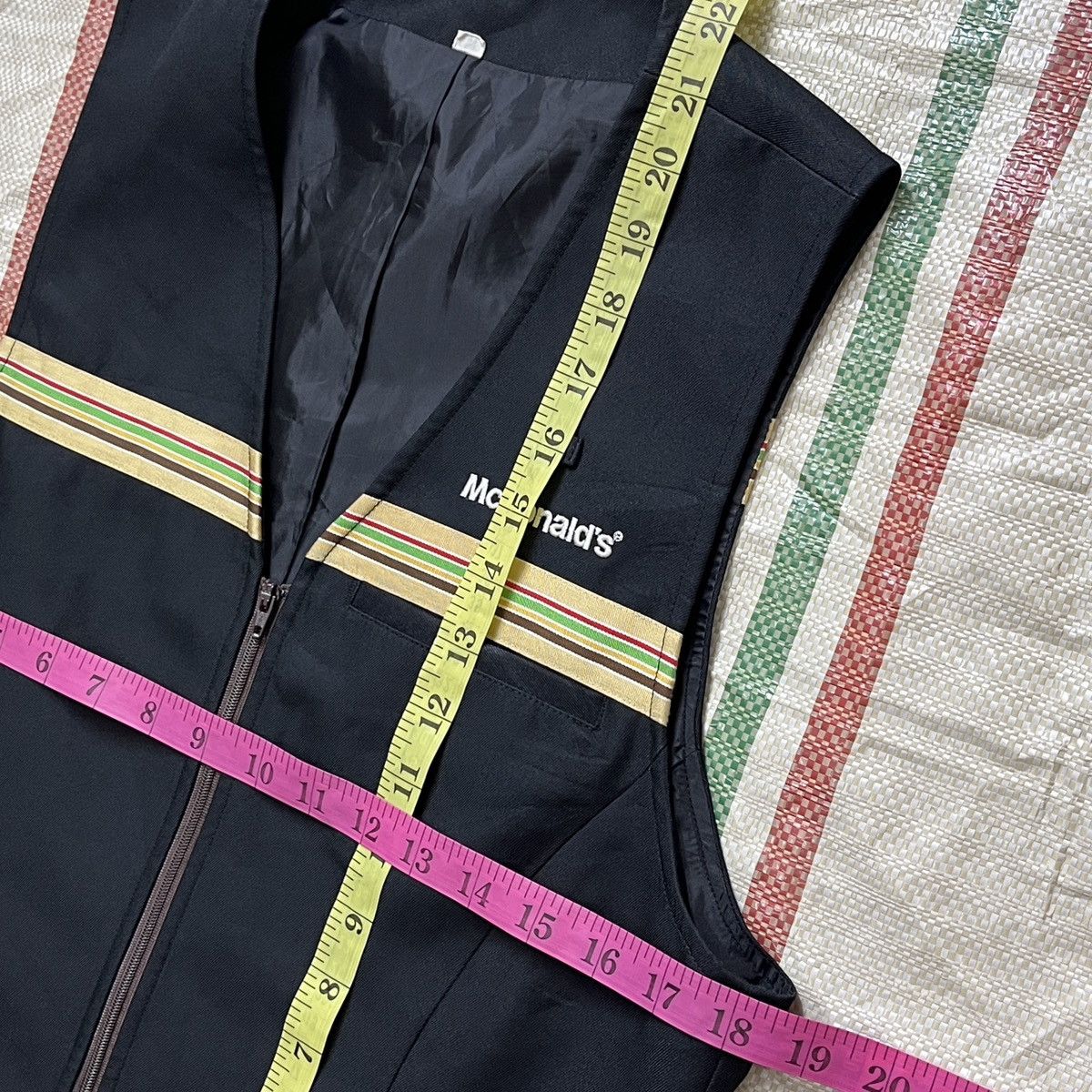 Uniform Wares Rare McDonalds Japan Vintage Workers Uniform Vest Jacket Size US S / EU 44-46 / 1 - 3 Thumbnail