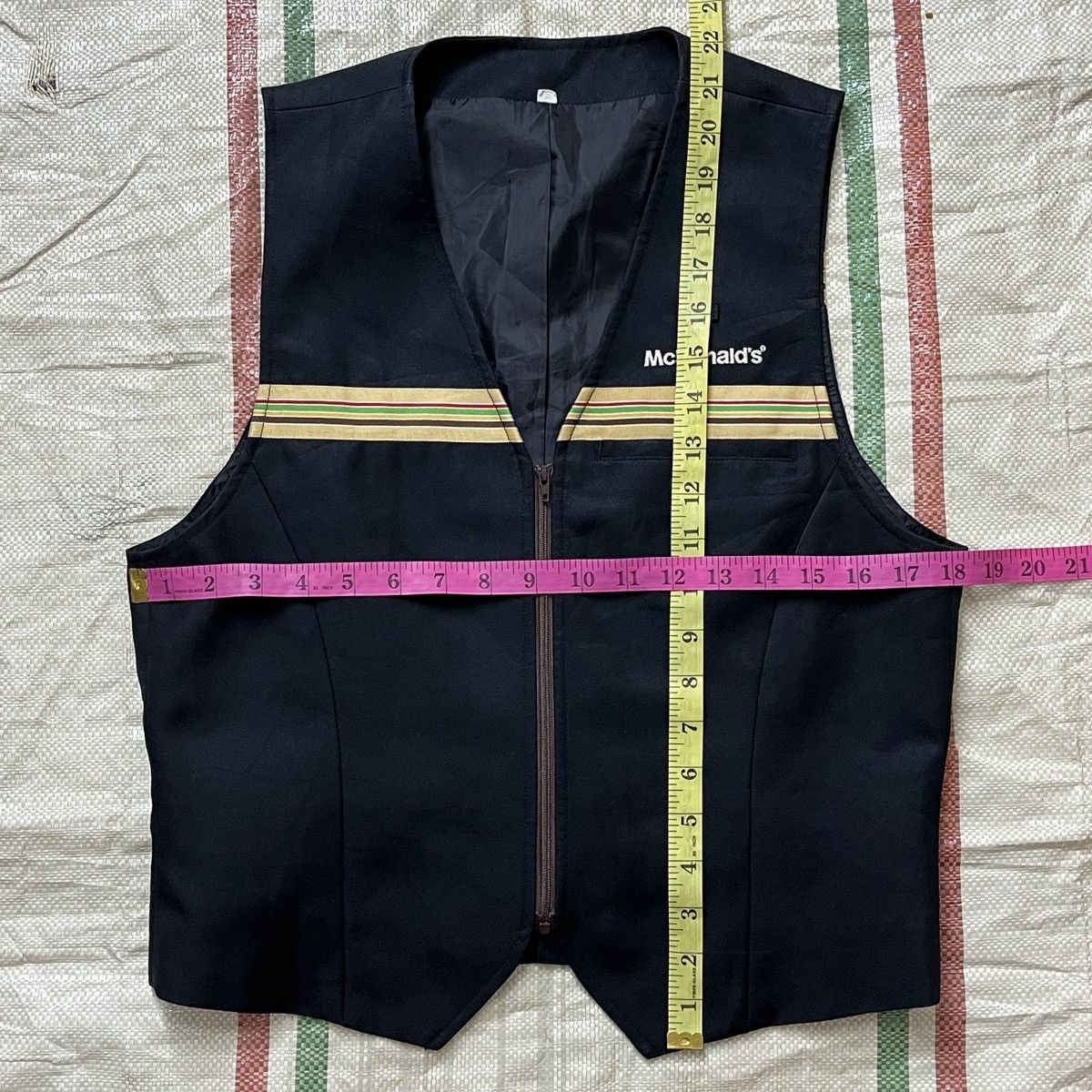 Uniform Wares Rare McDonalds Japan Vintage Workers Uniform Vest Jacket Size US S / EU 44-46 / 1 - 4 Thumbnail