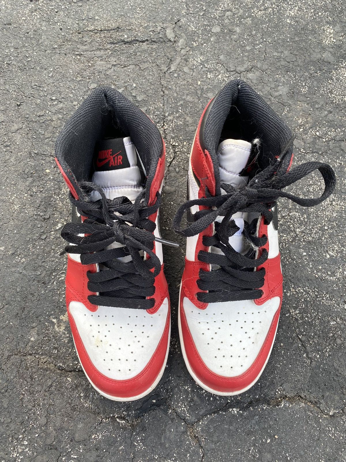 Jordan Brand × Nike Air Jordan 1.5 Retro “Chicago” 2015 (GS) Size US 5.5 / EU 38 - 2 Thumbnail