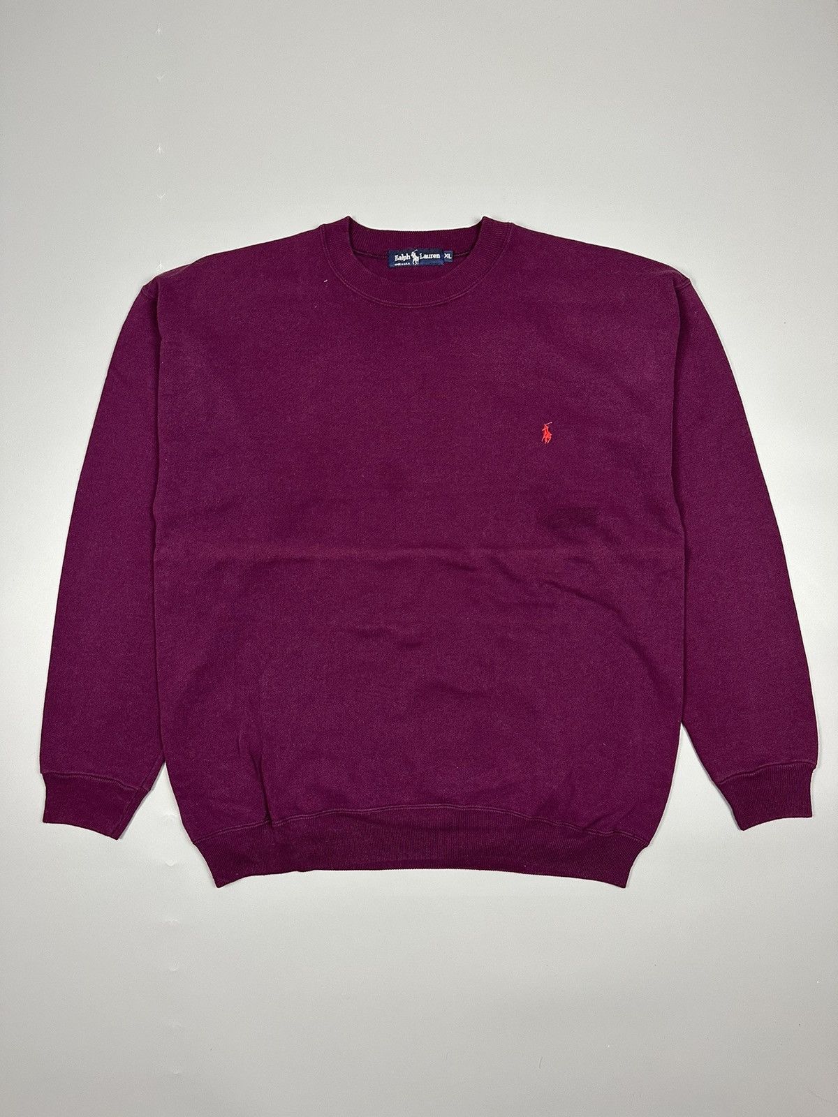 Polo Ralph Lauren Ralph Lauren Embroidery Small Logo Sweatshirt Size US XL / EU 56 / 4 - 1 Thumbnail