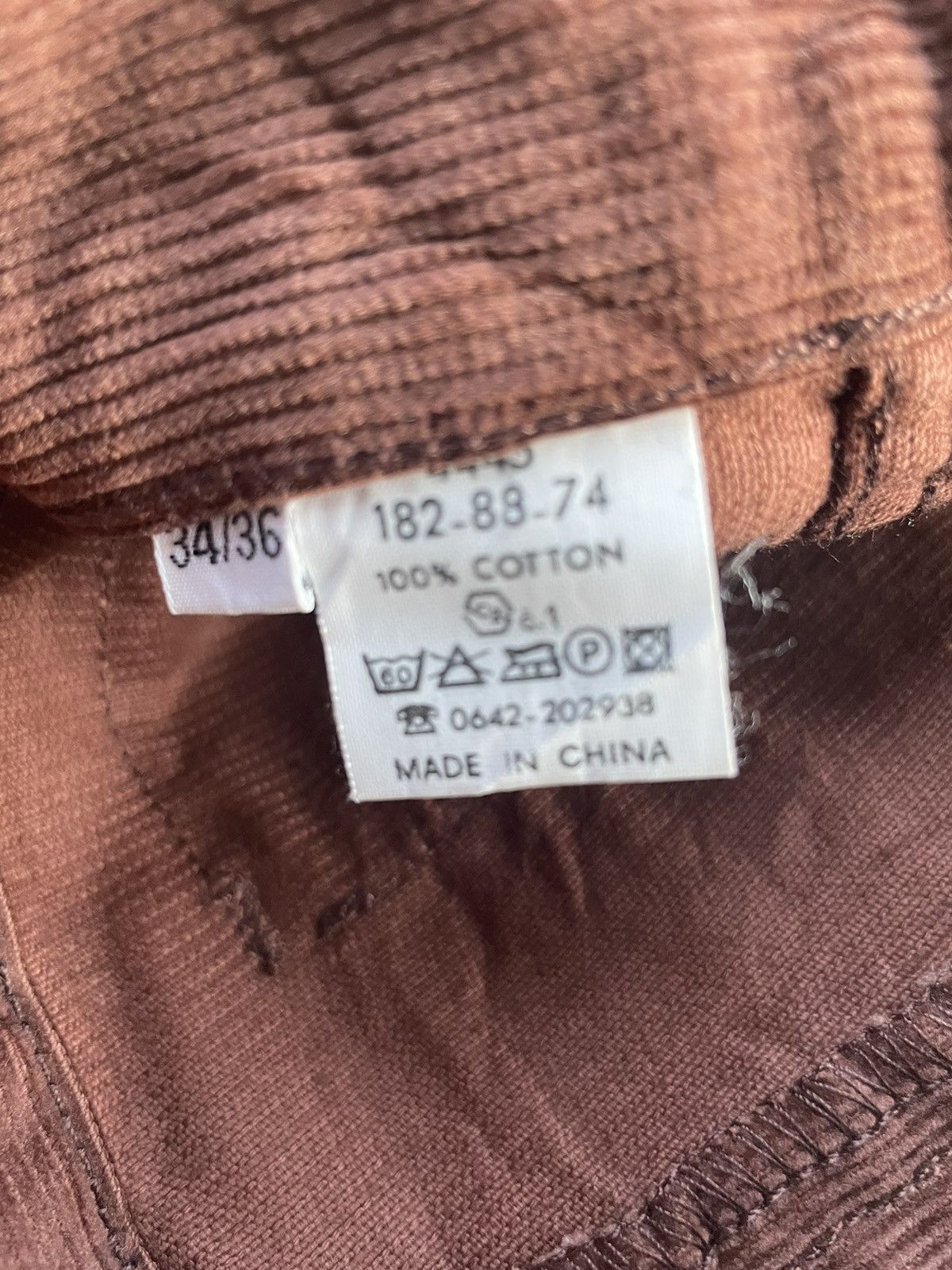 Japanese Brand No Brand Coduroy Bush Pant Size US 28 / EU 44 - 10 Thumbnail