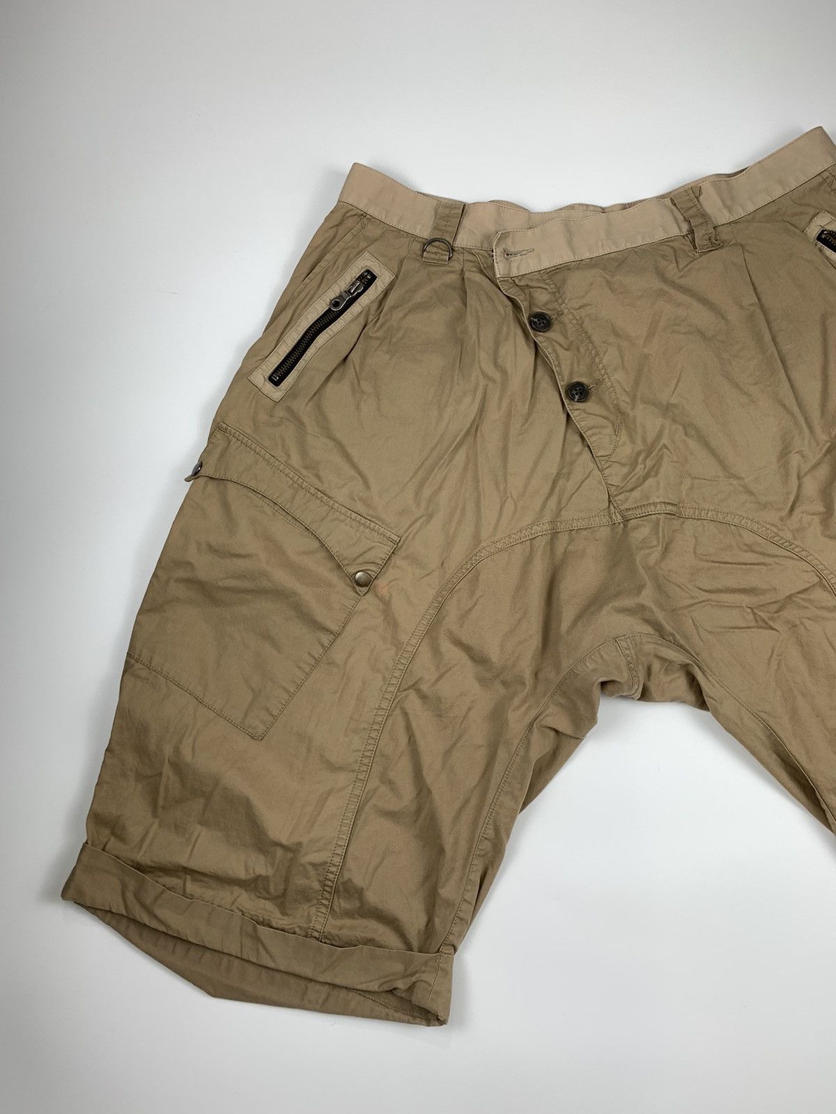 PPFM PPFM Iconic Destruct Product Short Cargo Trousers Size US 32 / EU 48 - 2 Thumbnail