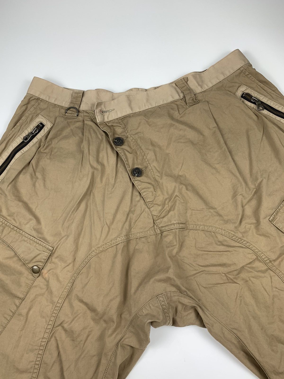 PPFM PPFM Iconic Destruct Product Short Cargo Trousers Size US 32 / EU 48 - 4 Thumbnail