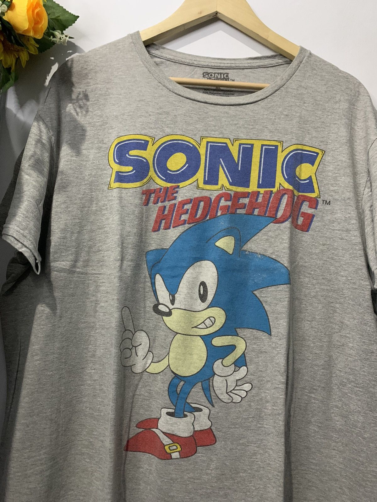 Anime × Nintendo 00s Sonic The Hedgehog Tees Size US XL / EU 56 / 4 - 3 Thumbnail