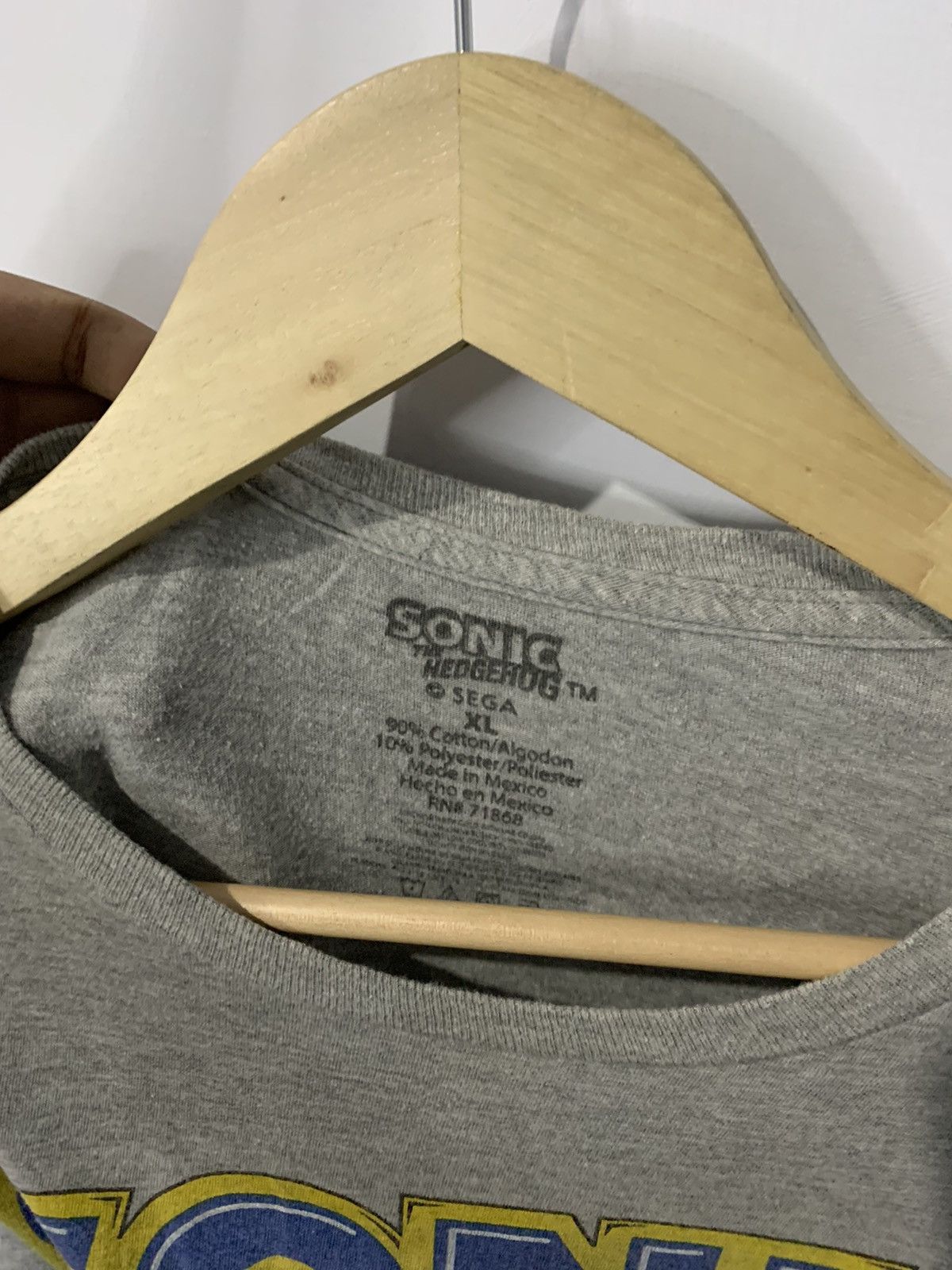 Anime × Nintendo 00s Sonic The Hedgehog Tees Size US XL / EU 56 / 4 - 5 Thumbnail