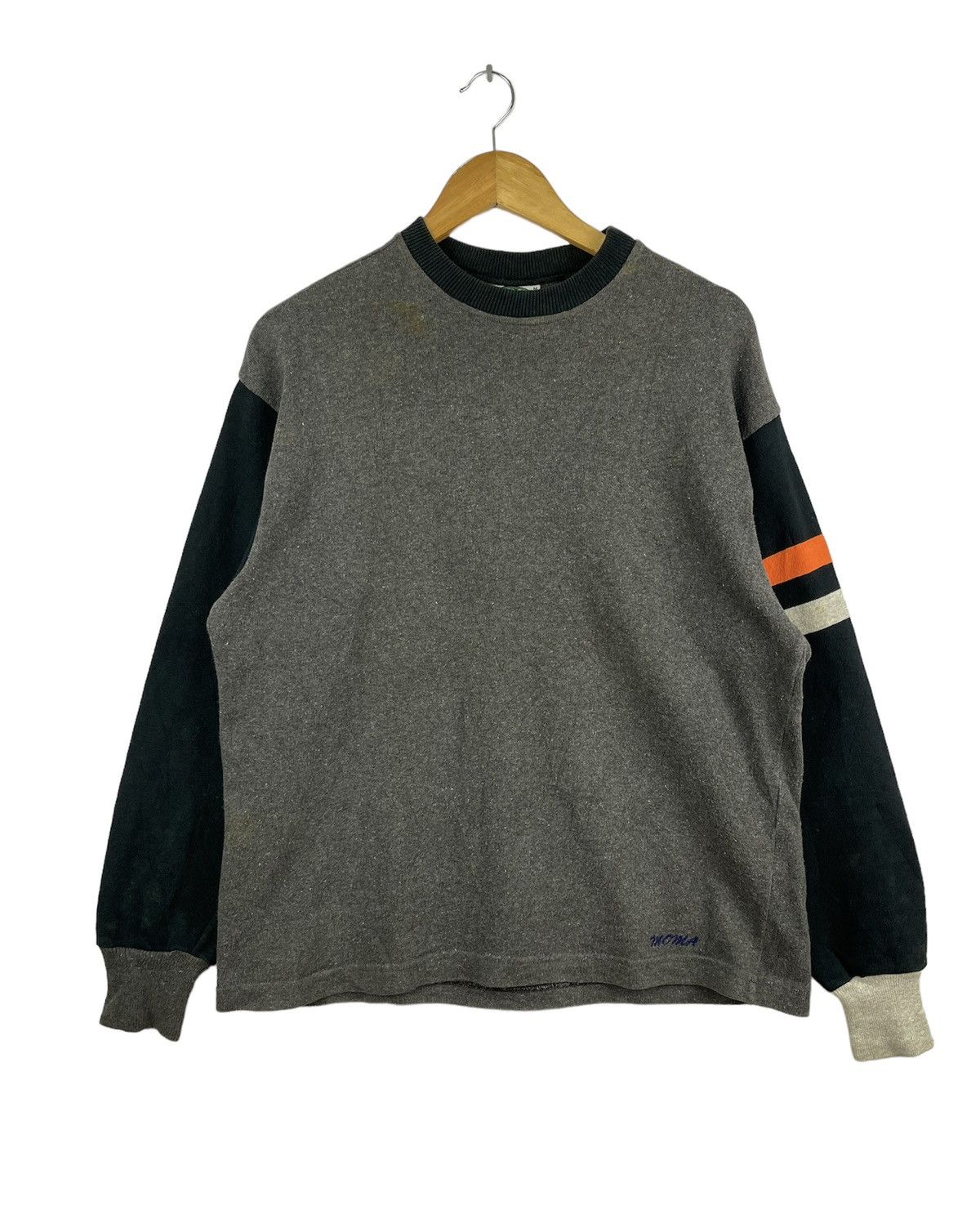 Barbarian Vintage Barbarian Rugby Sweatshirt Black Grey Size US M / EU 48-50 / 2 - 1 Thumbnail