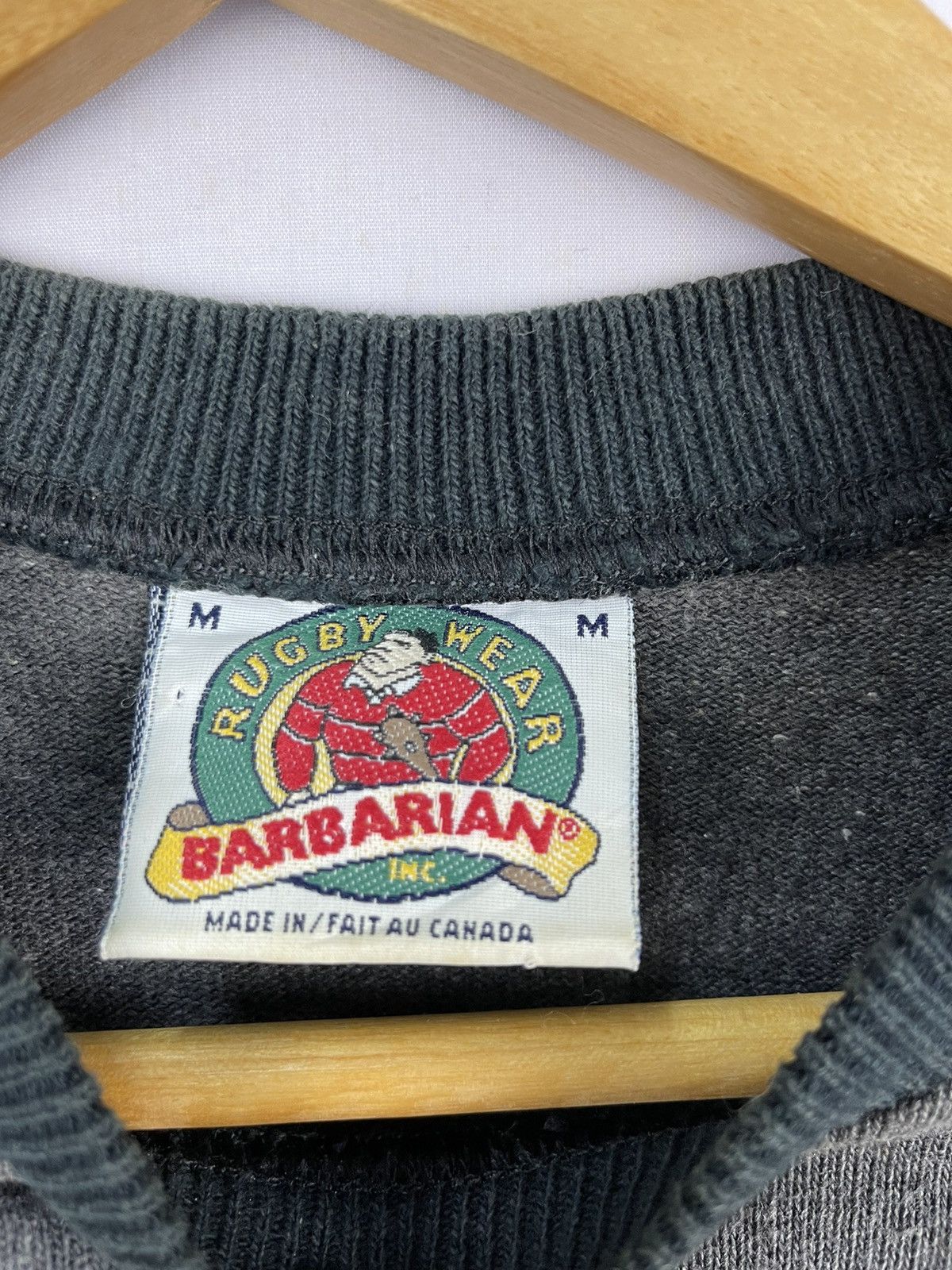 Barbarian Vintage Barbarian Rugby Sweatshirt Black Grey Size US M / EU 48-50 / 2 - 4 Thumbnail