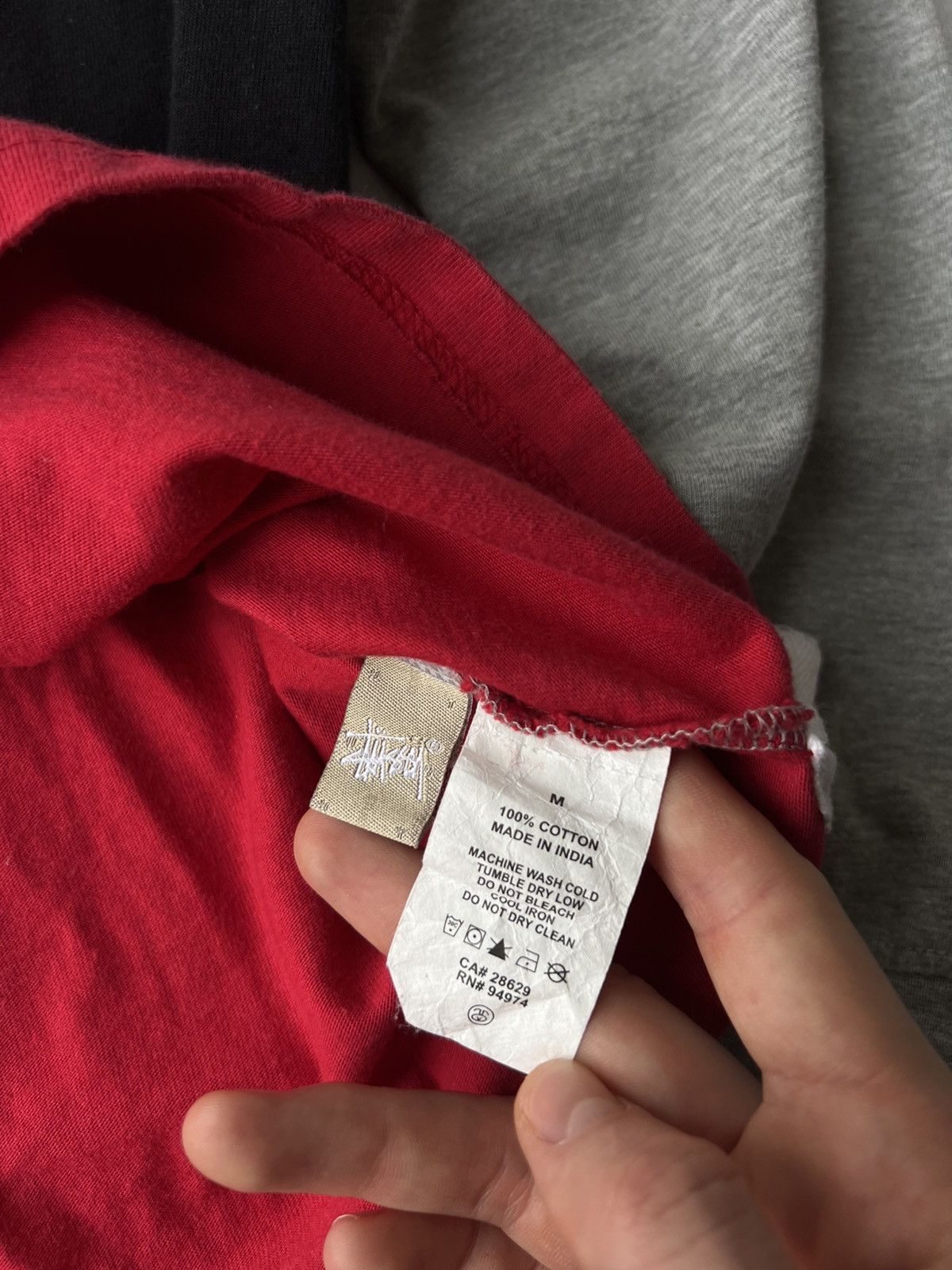 Stussy × Vintage Stussy Big Logo Long Hoodie Size US M / EU 48-50 / 2 - 9 Thumbnail