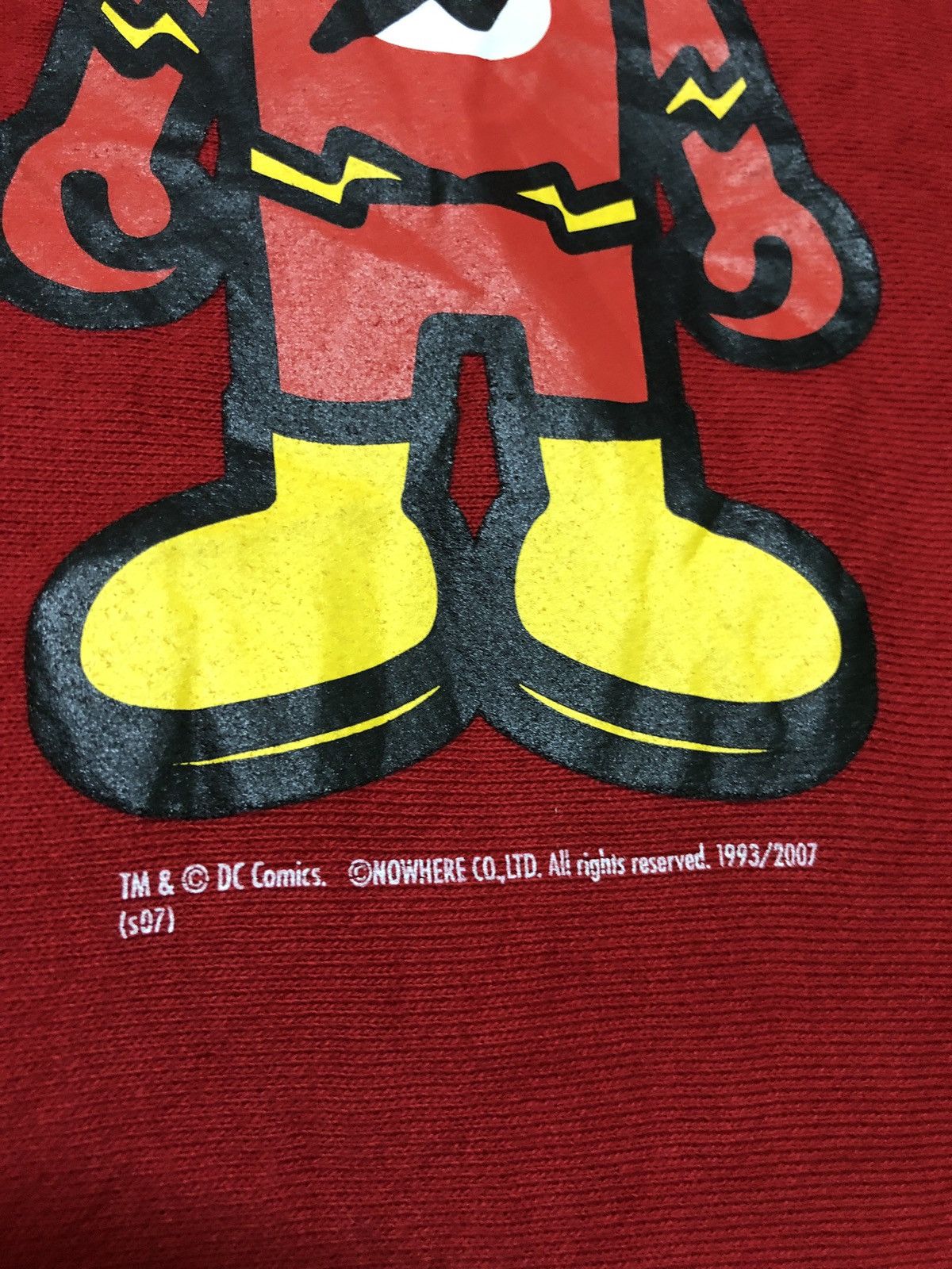 Bape × DC Comics OG 2007 BAPE X THE FLASH Crewneck Size US S / EU 44-46 / 1 - 2 Thumbnail
