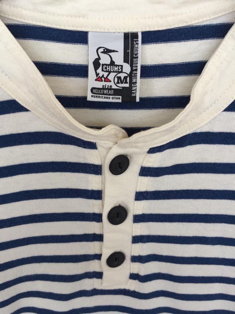 Chums 💥Final💥Japanese Brand Chums Stripe Shirt Size US M / EU 48-50 / 2 - 6 Thumbnail