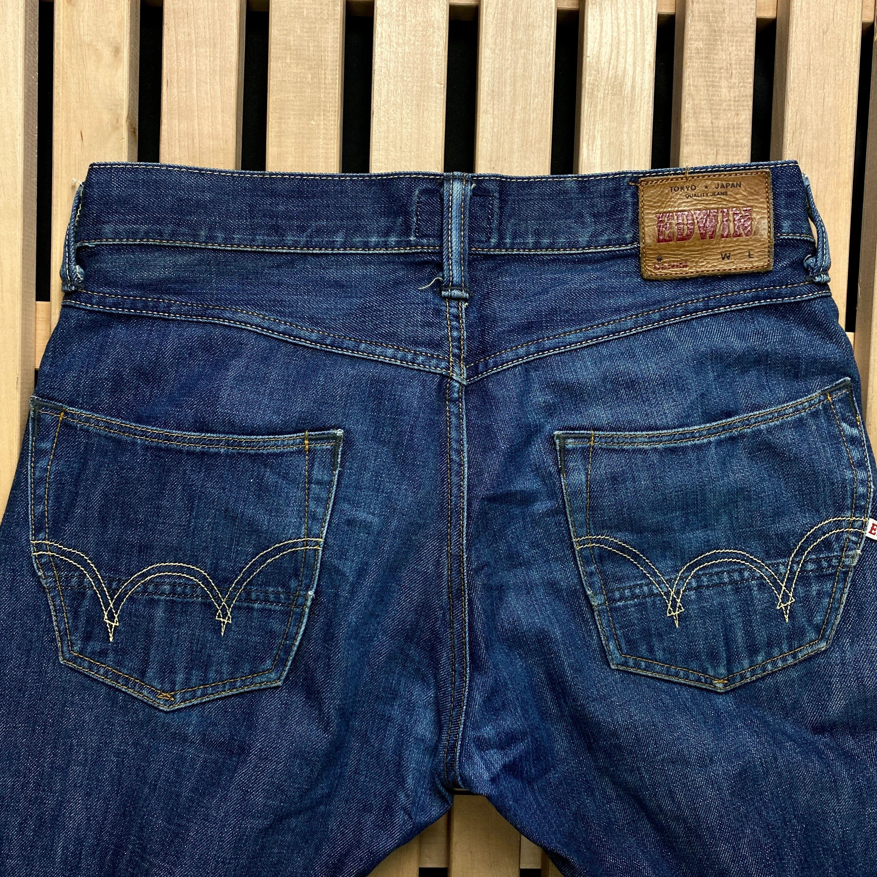 Edwin × Japanese Brand Mens Jeans Denim Edwin Tokyo Japan Size 31 Size US 31 - 9 Thumbnail