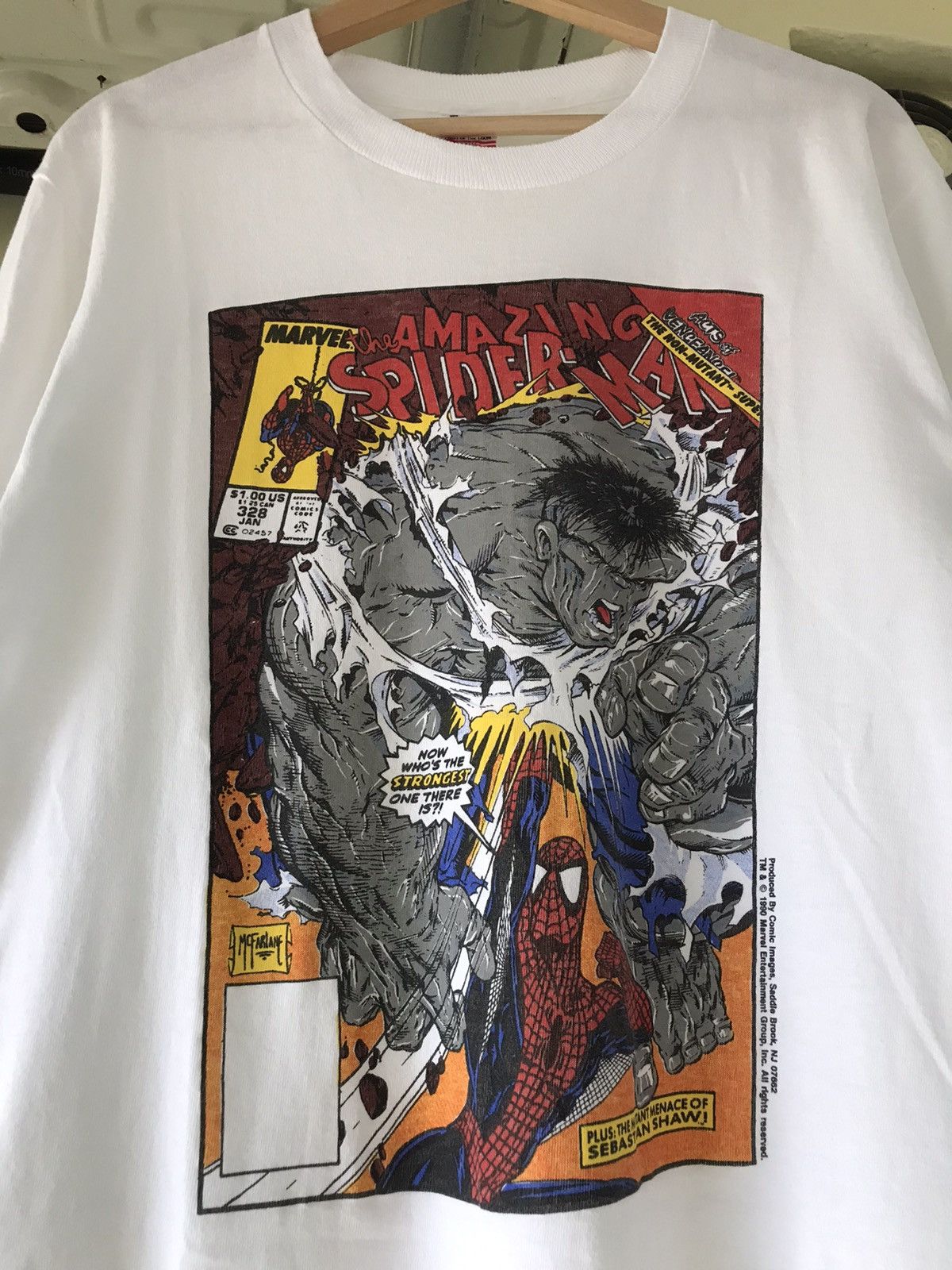 Vintage Vintage Rare Marvel Comics Spiderman Vs Hulk Size US M / EU 48-50 / 2 - 2 Thumbnail