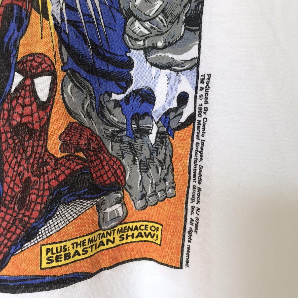 Vintage Vintage Rare Marvel Comics Spiderman Vs Hulk Size US M / EU 48-50 / 2 - 4 Thumbnail