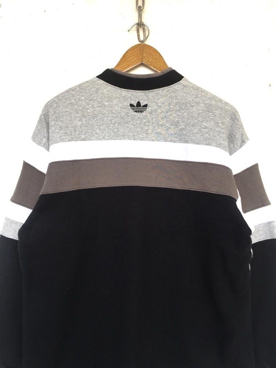 Adidas × Descente × Vintage Vintage Adidas Spellout Sweater Size US L / EU 52-54 / 3 - 4 Thumbnail