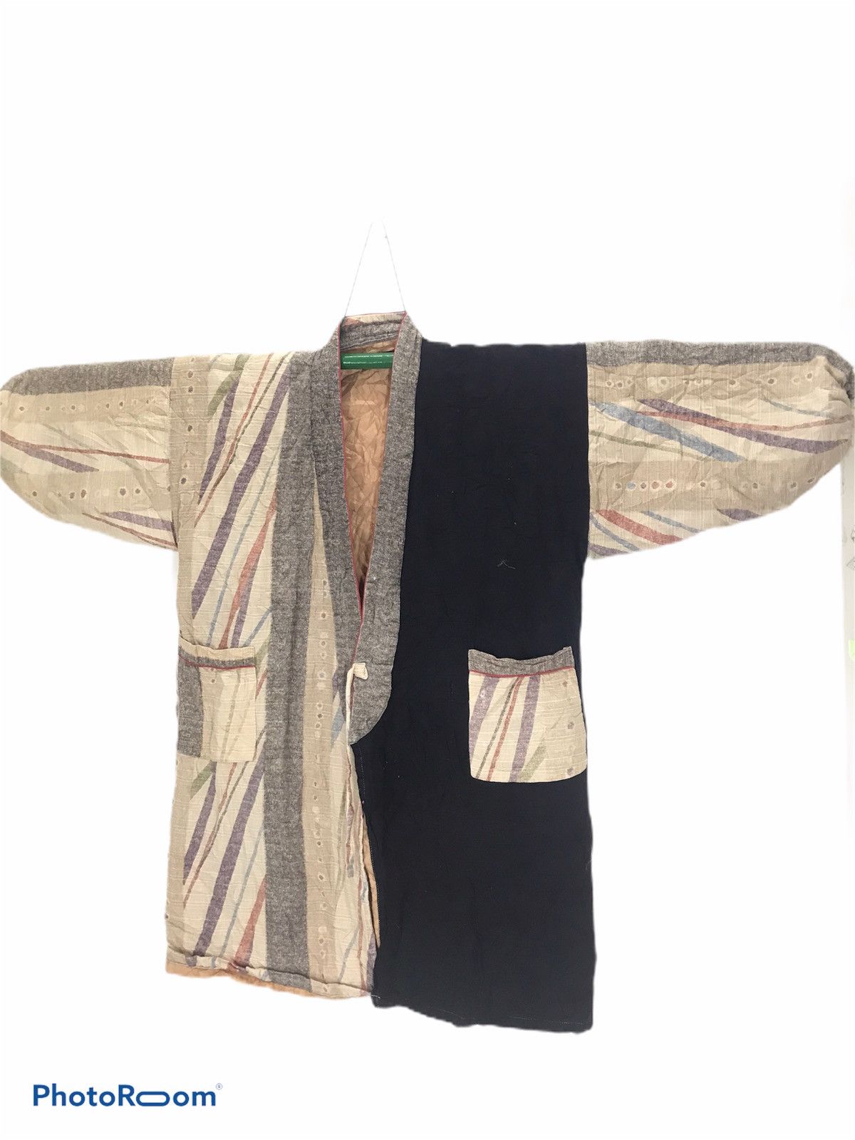 Reconstruct pad hanten kimono japan patchwork design