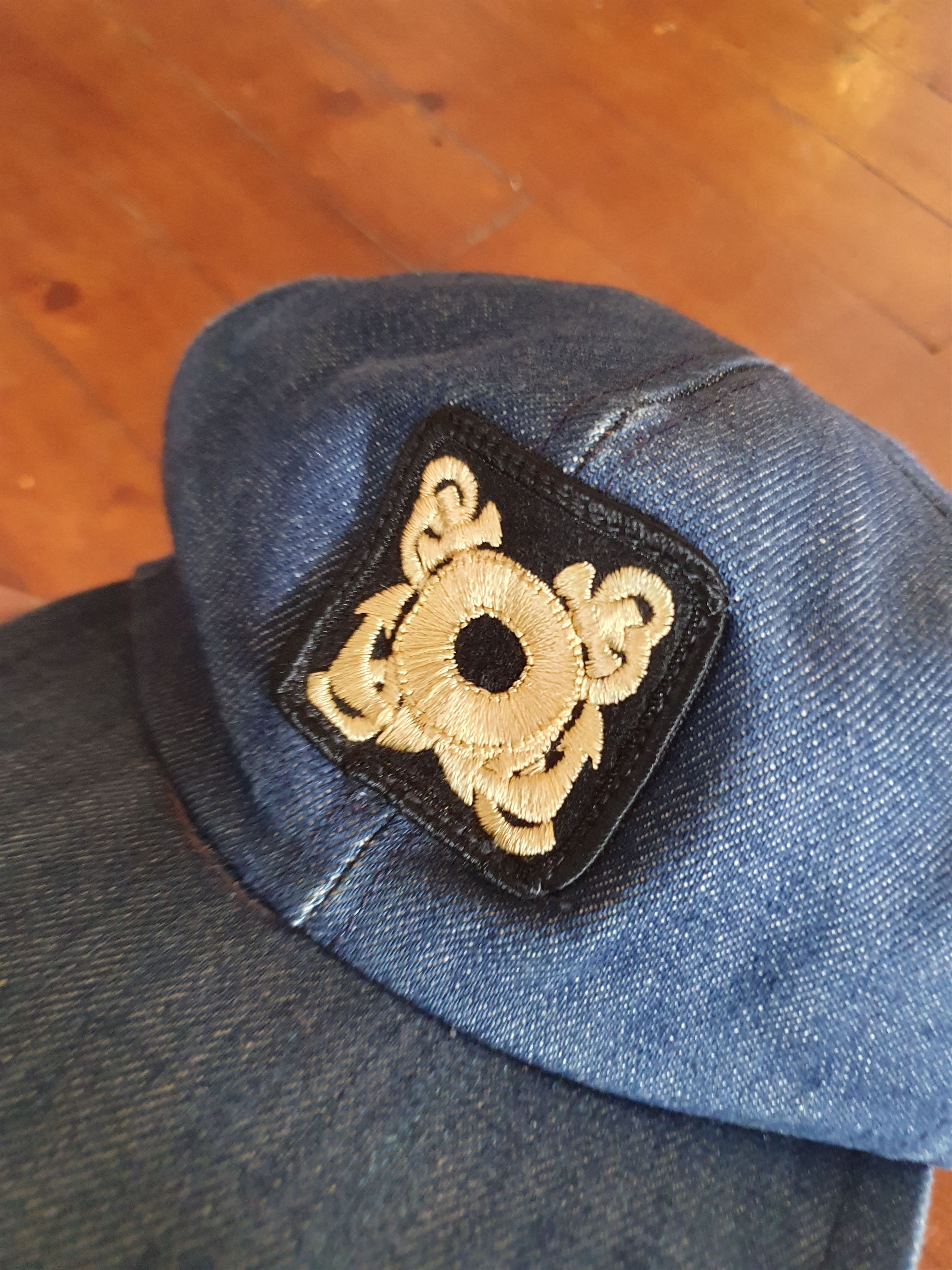 Vintage The Astro Vtg Made in USA Goldbergs' Marine cap velcro adjst Size ONE SIZE - 8 Thumbnail