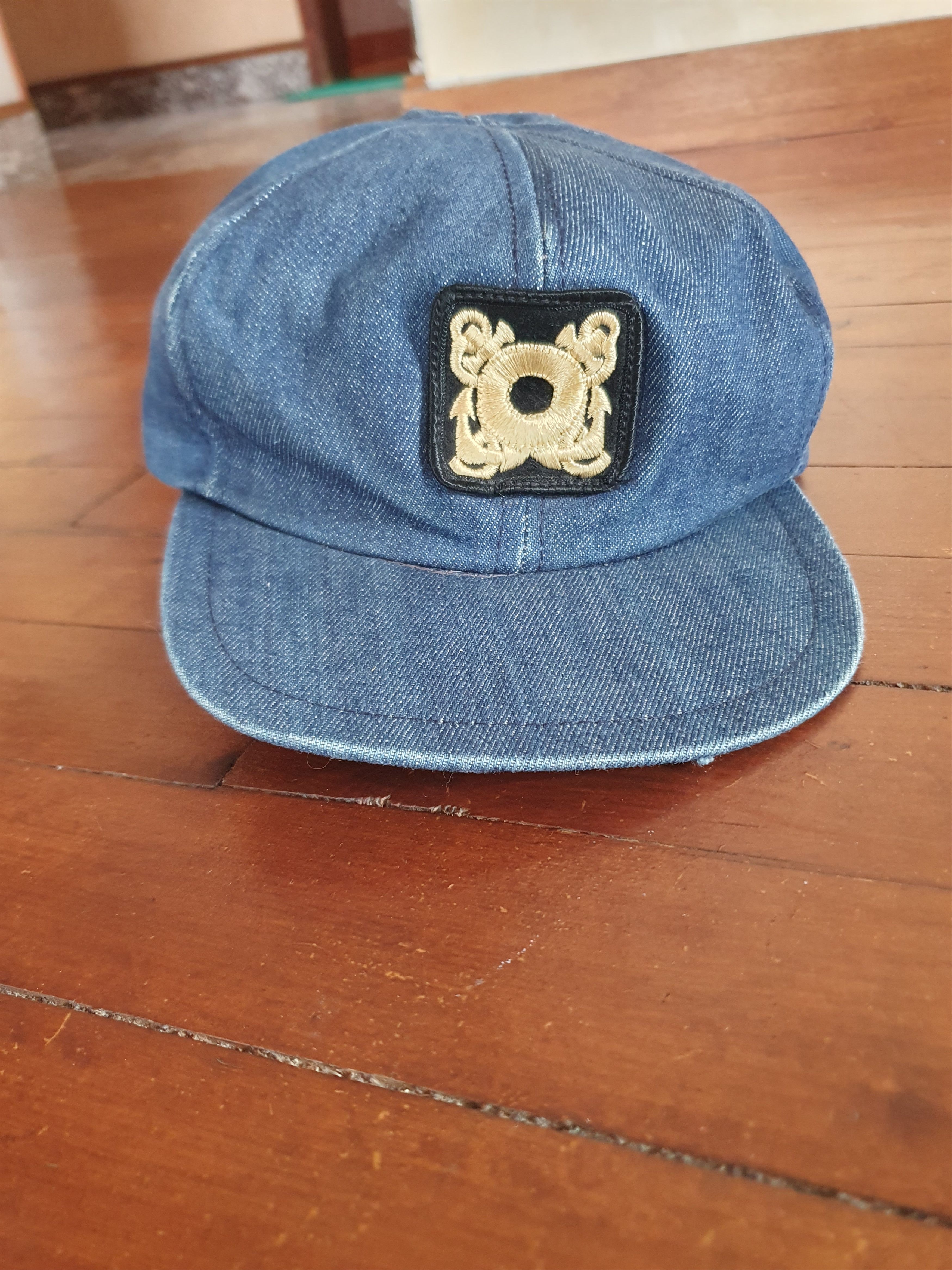 Vintage The Astro Vtg Made in USA Goldbergs' Marine cap velcro adjst Size ONE SIZE - 1 Thumbnail
