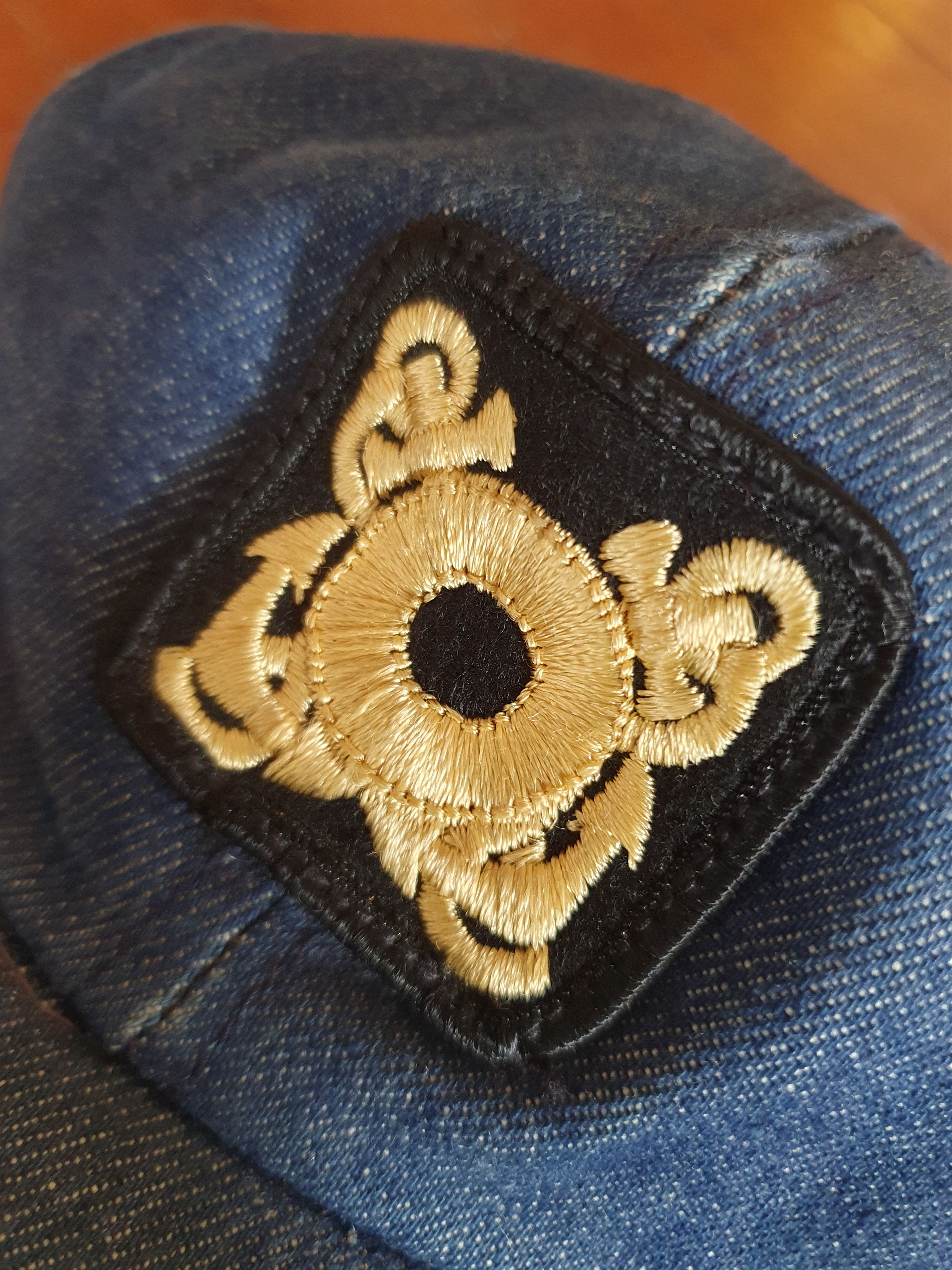 Vintage The Astro Vtg Made in USA Goldbergs' Marine cap velcro adjst Size ONE SIZE - 9 Thumbnail