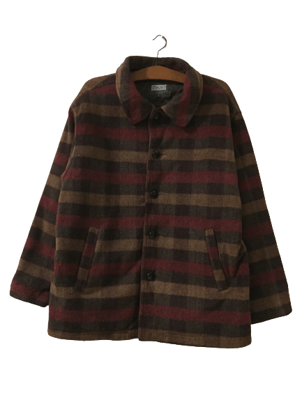 Uniqlo Vintage Uniqlo Stripe Jacket Size US L / EU 52-54 / 3 - 1 Thumbnail