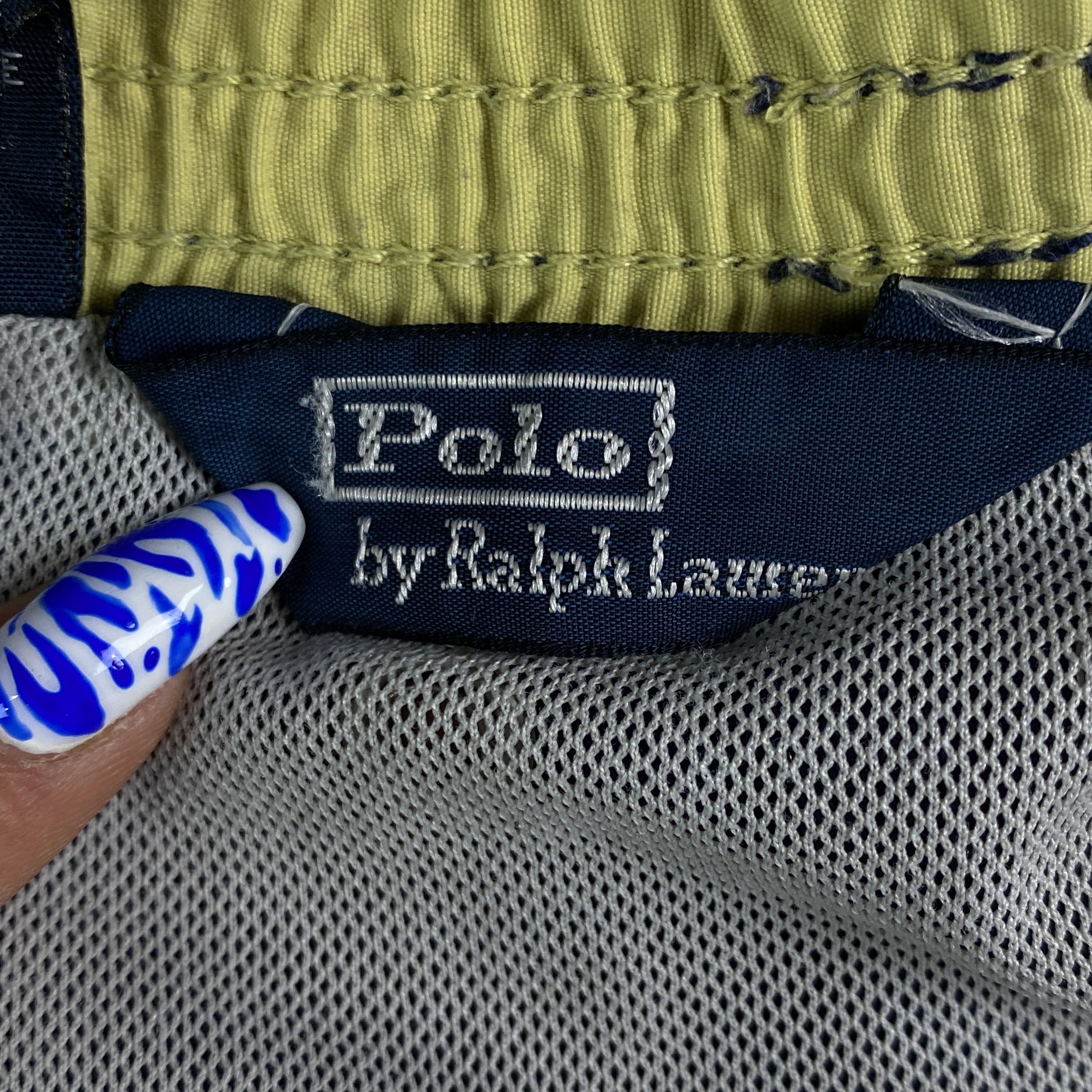 Polo Ralph Lauren × Ralph Lauren × Vintage Mens Polo Ralph Lauren Vintage Swim Shorts Size XL Size US 34 / EU 50 - 5 Thumbnail