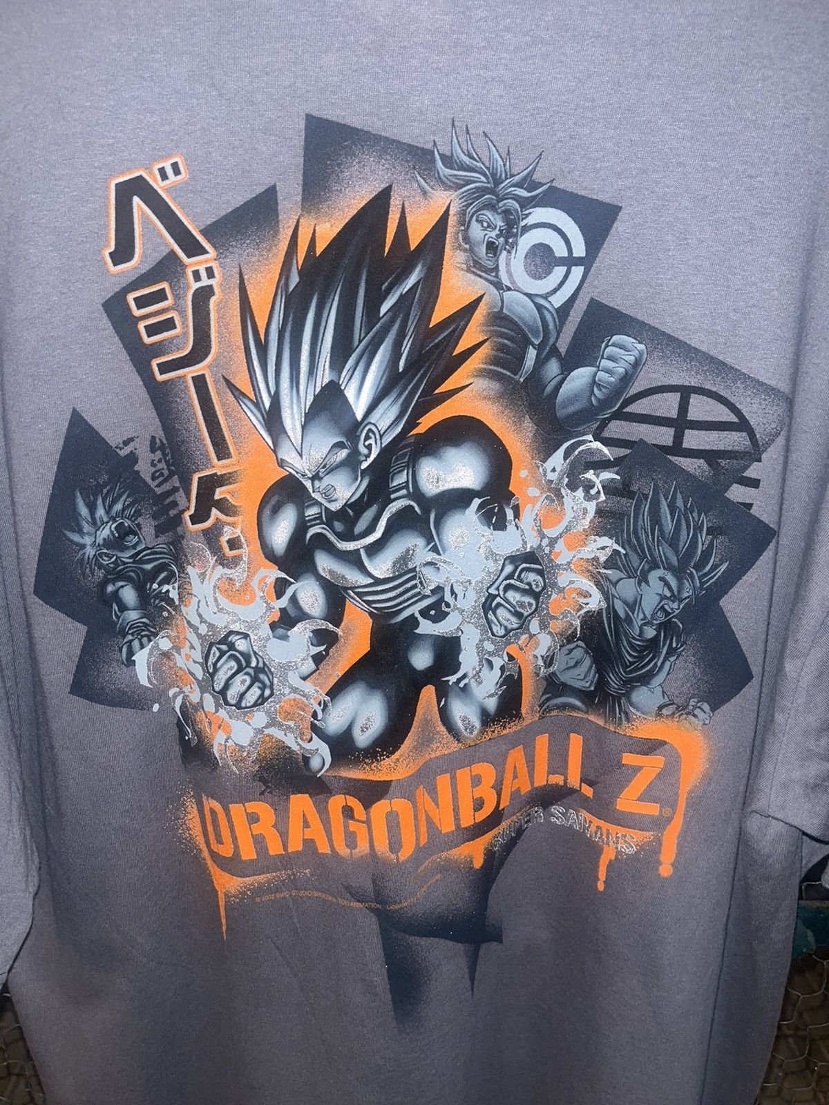 2002 Dragon ball z Vegeta tee
