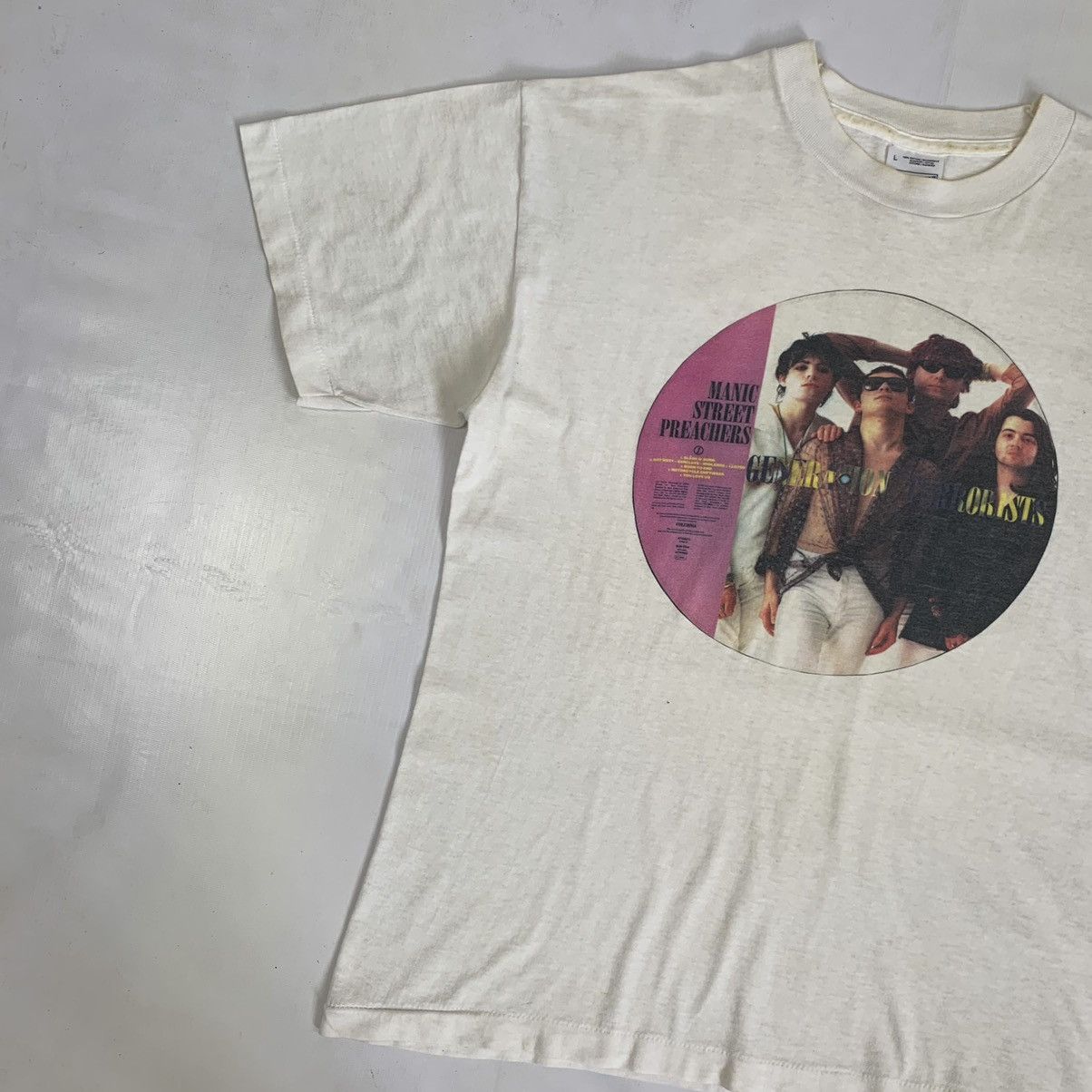 Band Tees Vintage Manic Street Preachers Rock Britpop Band Shirt Size US L / EU 52-54 / 3 - 2 Thumbnail