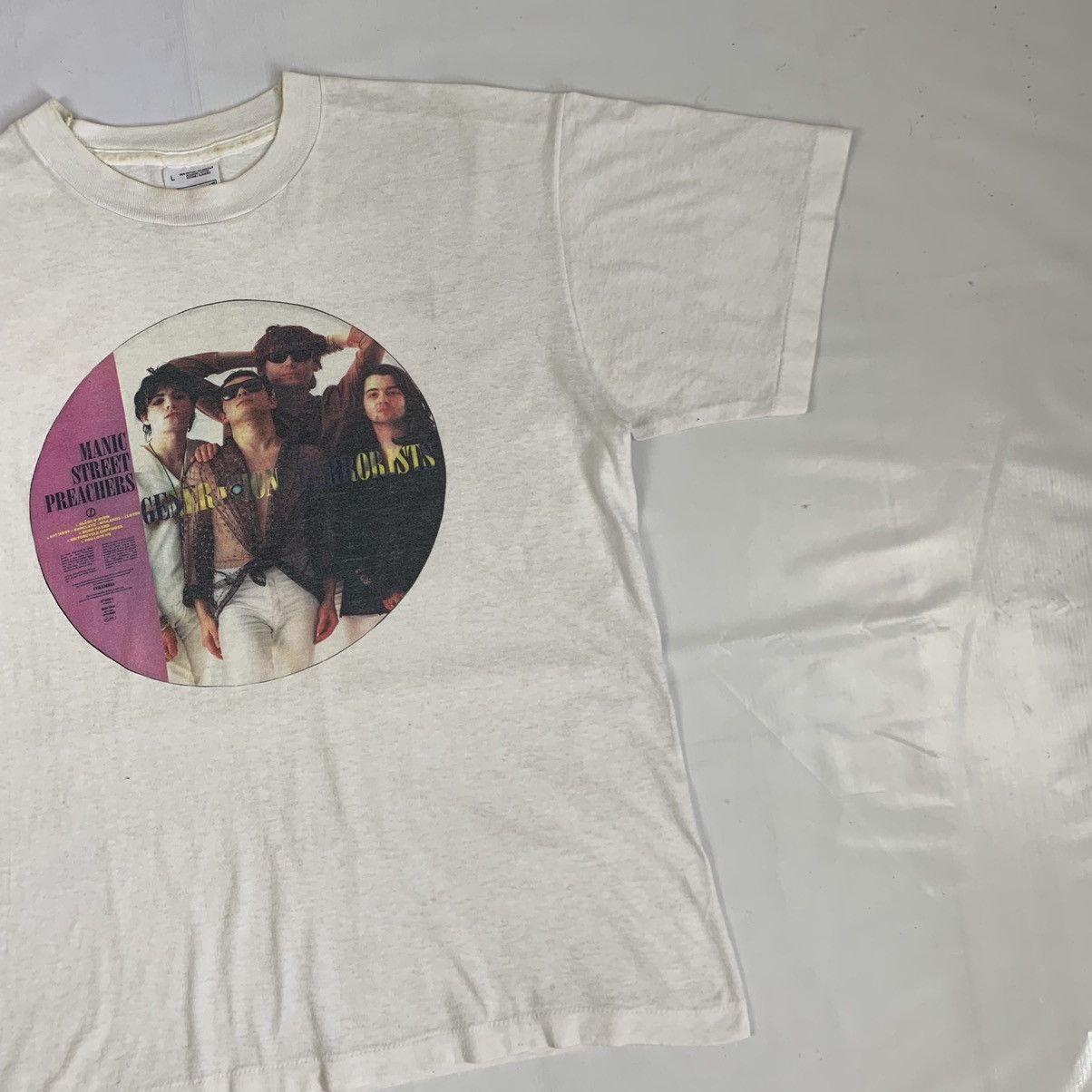 Band Tees Vintage Manic Street Preachers Rock Britpop Band Shirt Size US L / EU 52-54 / 3 - 3 Thumbnail