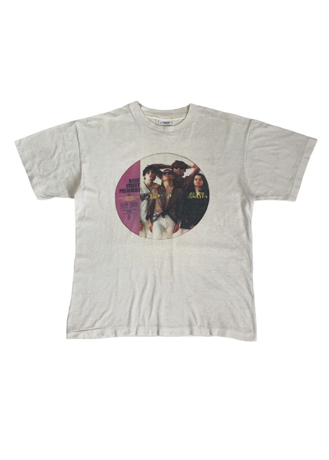Band Tees Vintage Manic Street Preachers Rock Britpop Band Shirt Size US L / EU 52-54 / 3 - 1 Thumbnail
