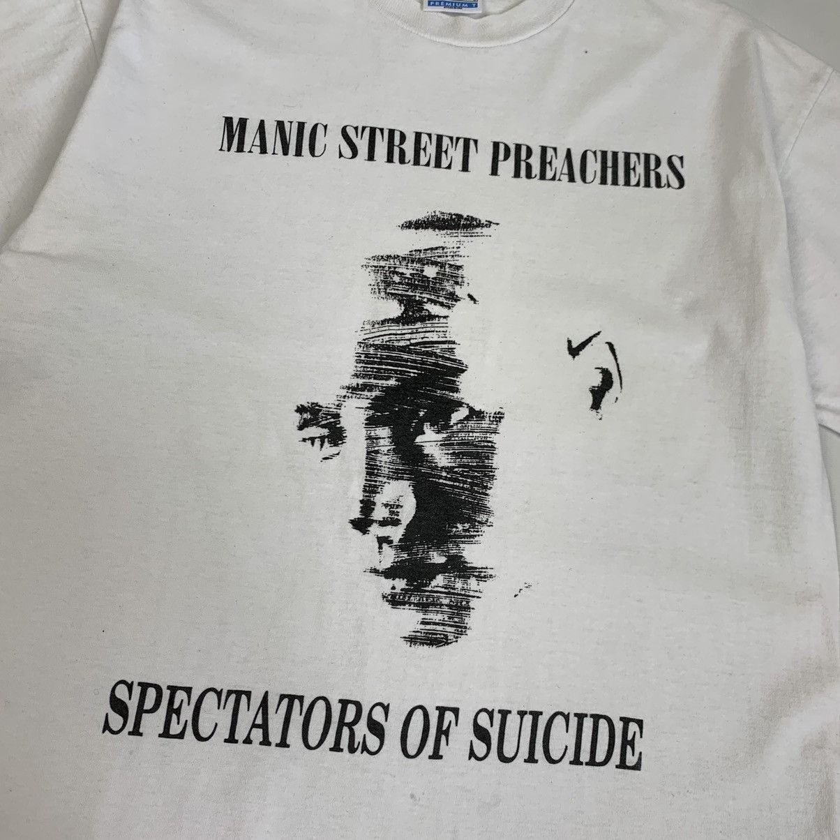 Band Tees Vintage Manic Street Preachers Spectators Of Suicide Song Size US L / EU 52-54 / 3 - 5 Thumbnail