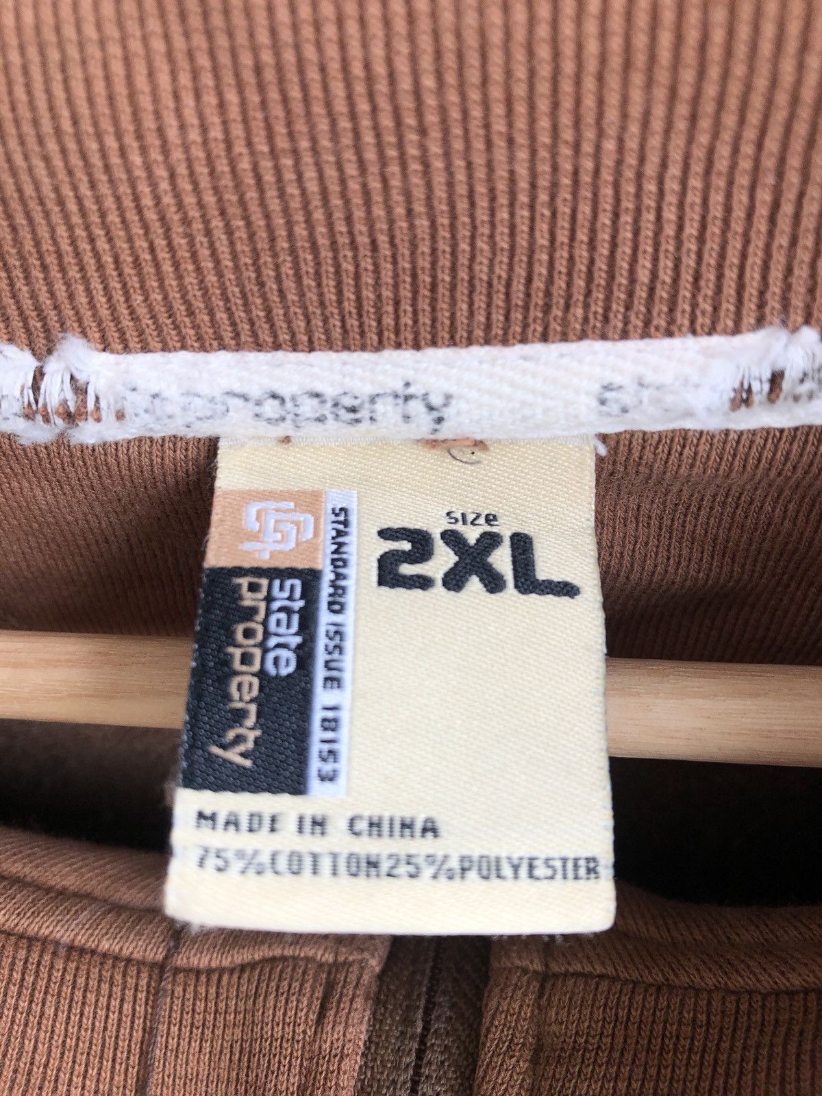 Japanese Brand Vintage State Property Zipper Sweater/ Travis Flacko Scott Size US XXL / EU 58 / 5 - 9 Thumbnail
