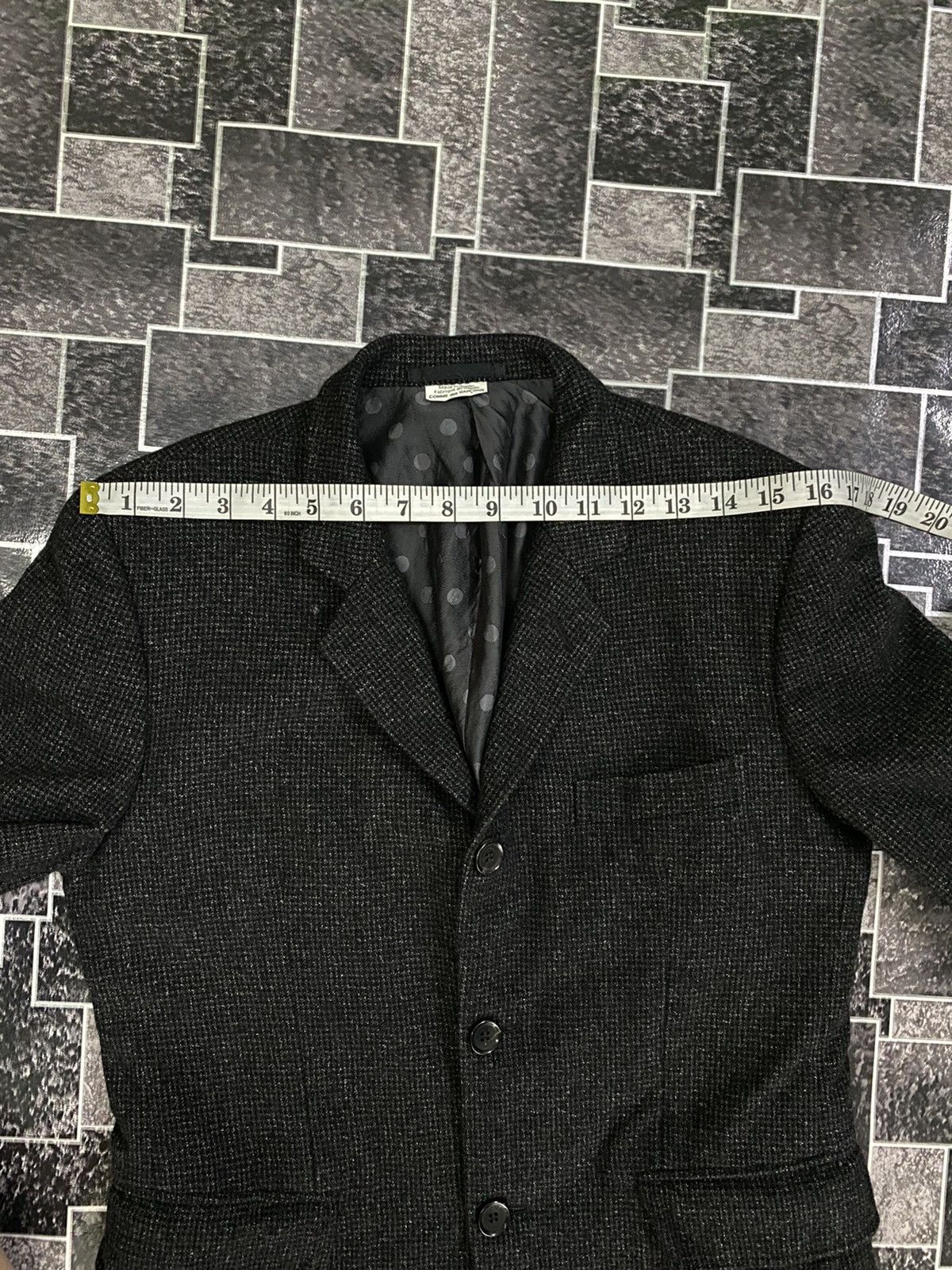 Comme des Garcons × Comme des Garcons Homme Plus × Junya Watanabe Comme Des Garcons Homme Deux Blazer XS Size Size 36S - 13 Thumbnail
